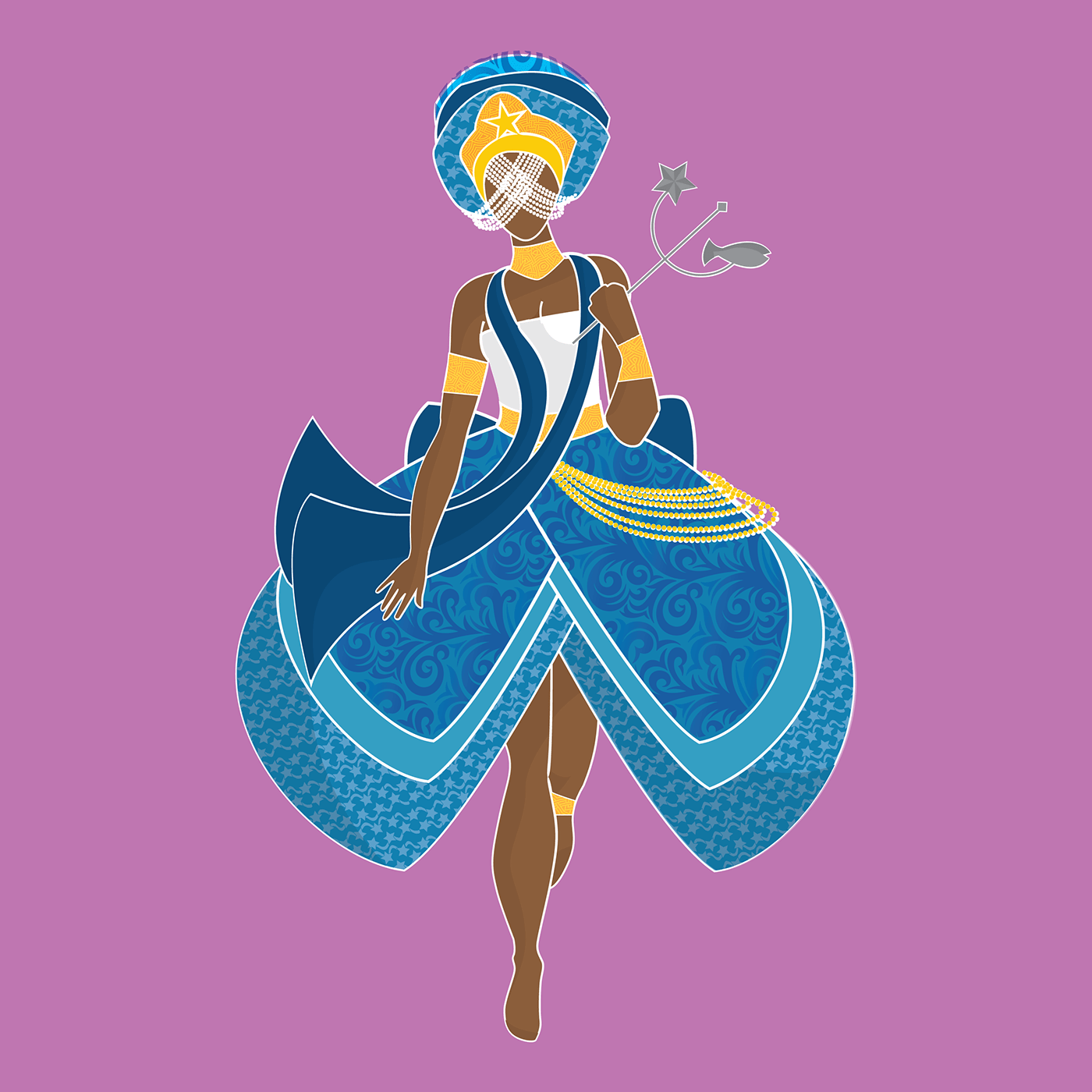 1400x1400 Orixá Iemanjá - Behance