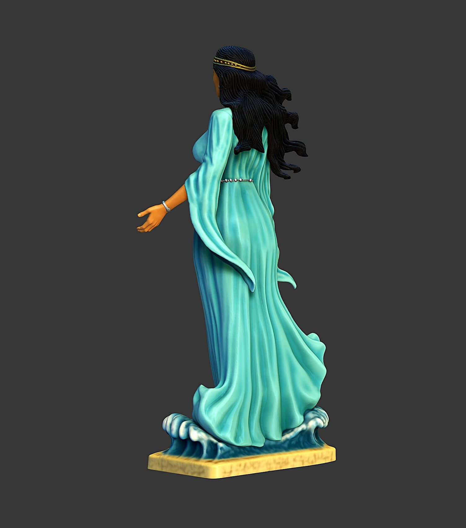 1503x1702 Yemanja Yoruba Goddess Statue