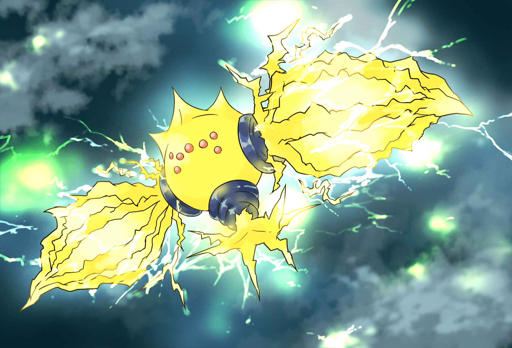 2000x1360 Download Regieleki (Pokémon) Anime Pokemon HD Wallpaperx1360