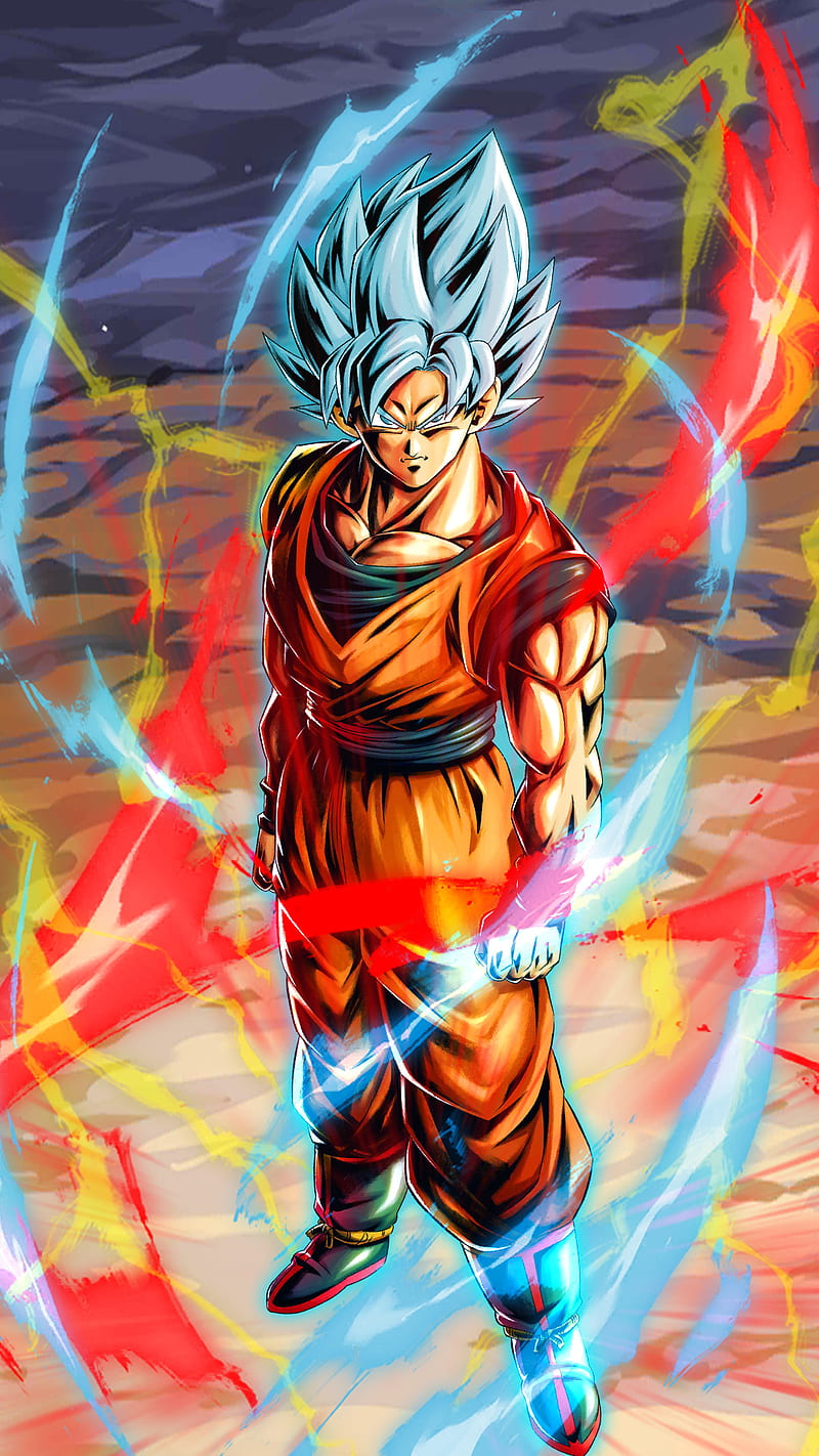 800x1422 SSGSS Goku Edit, dbz, goku, legends, HD phone wallpaper