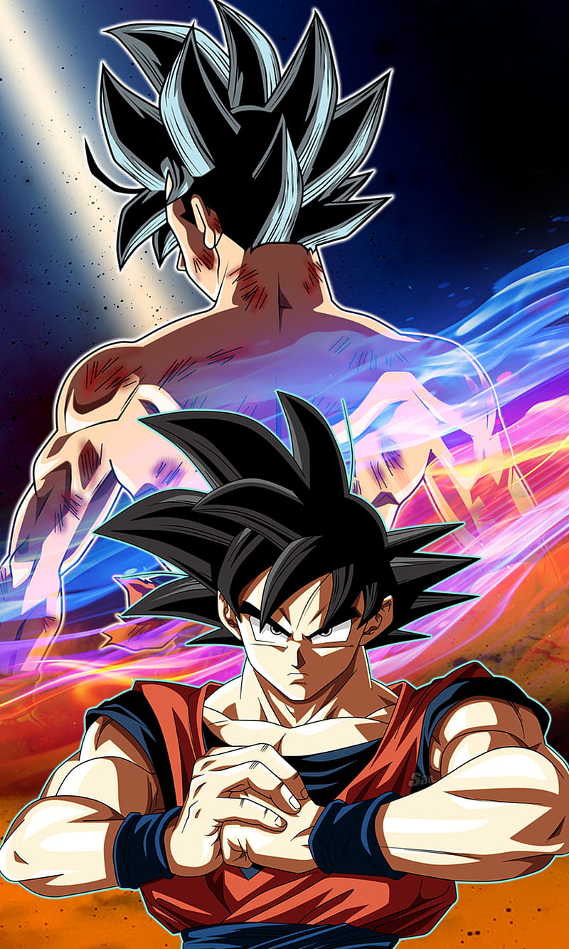 800x1333 Goku Edit, dragon ball, HD phone wallpaper