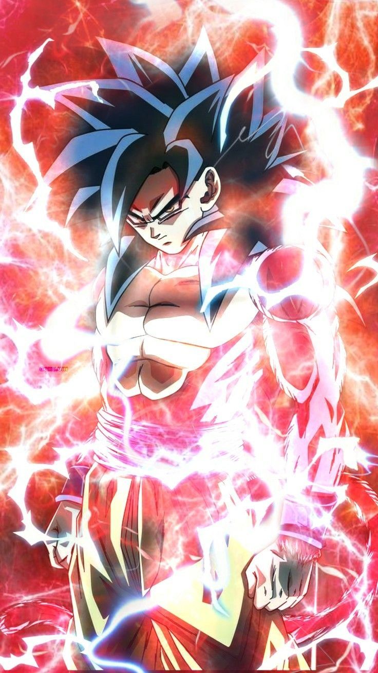 736x1308 Super Saiyan 4 Goku Edit