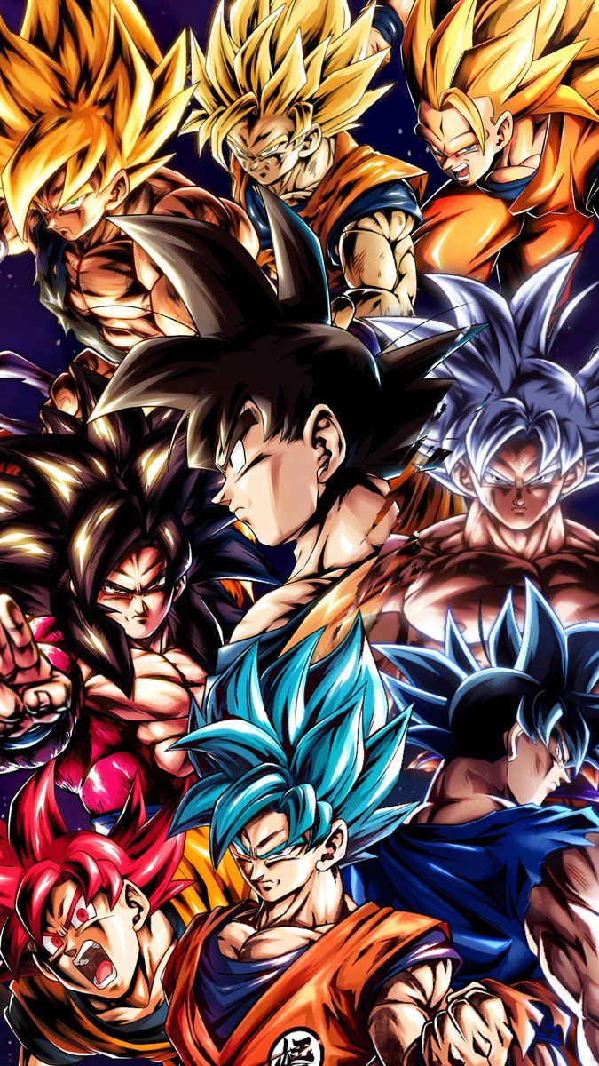 675x1200 New Goku Wallpaper. Edit
