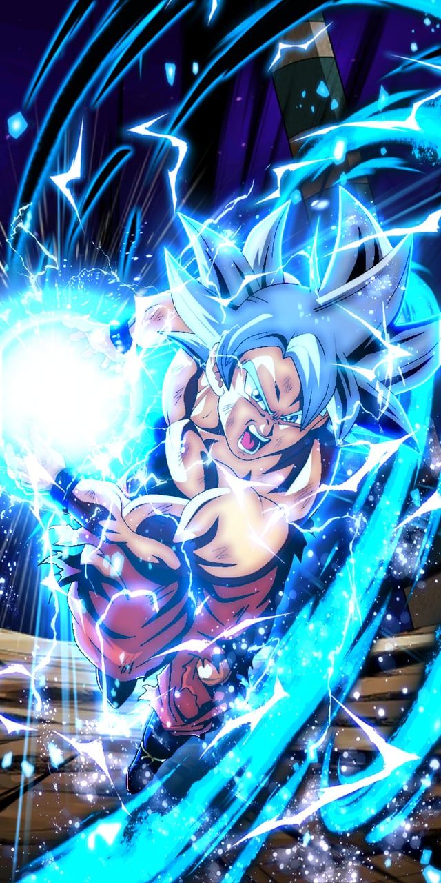 640x1280 Mastered Ultra Instinct Goku. Edit made by me. Credits owed to the artist who made this beautiful image of Goku