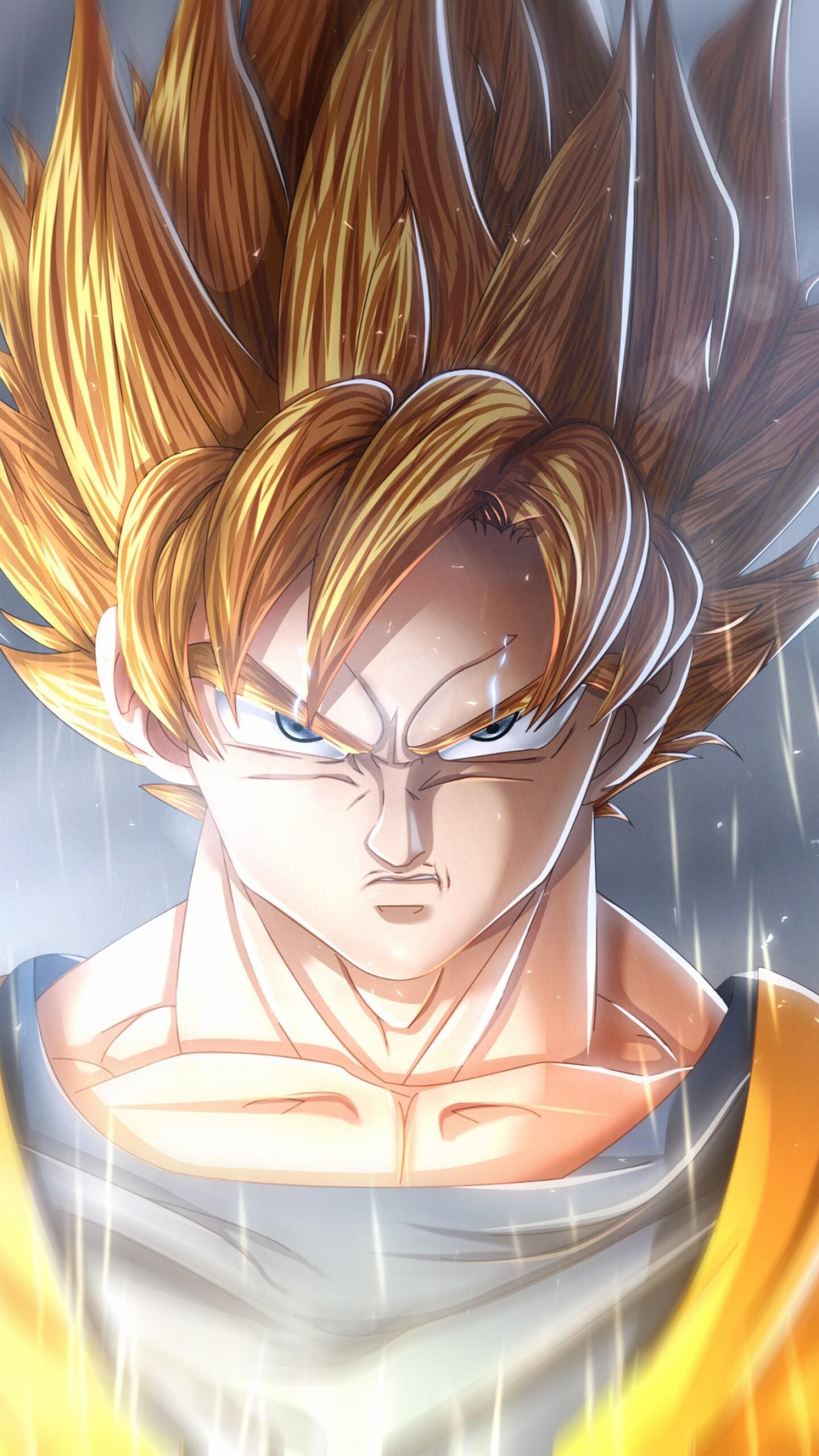 1440x2560 Goku Wallpaper