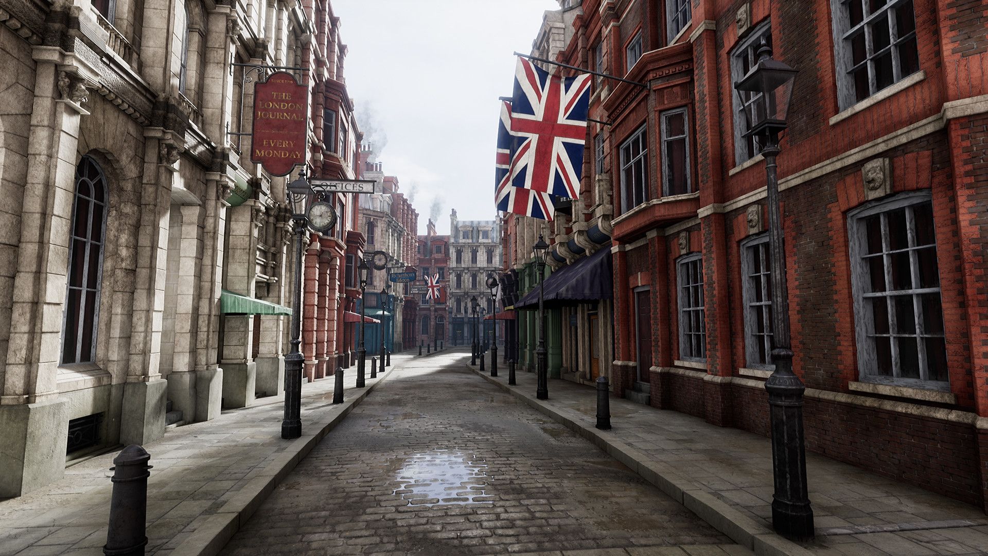 1920x1080 Building Victorian Street of Epic Proportions