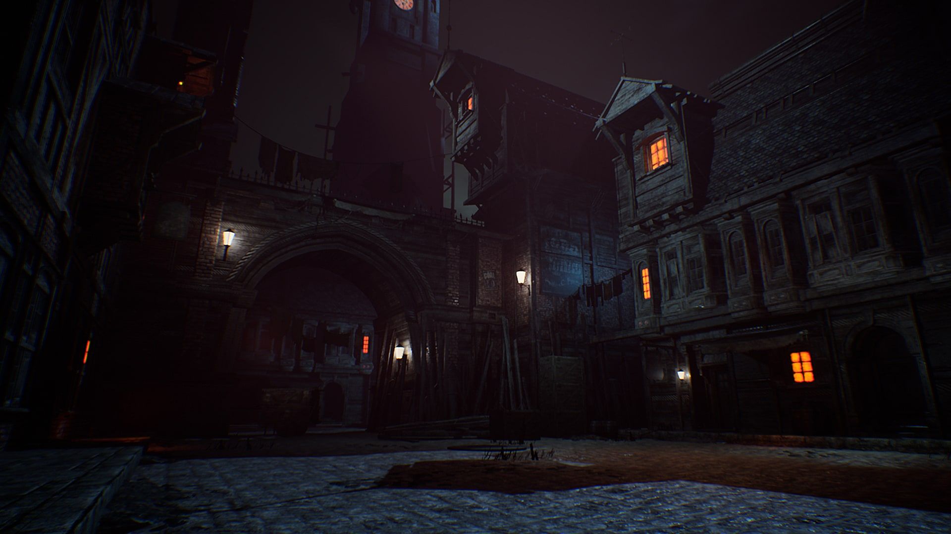 1920x1080 Old Victorian Street in Props
