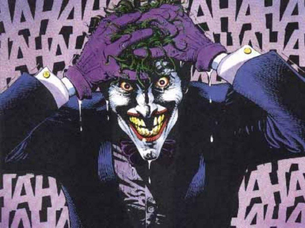 1024x768 Joker Laughing Wallpaper