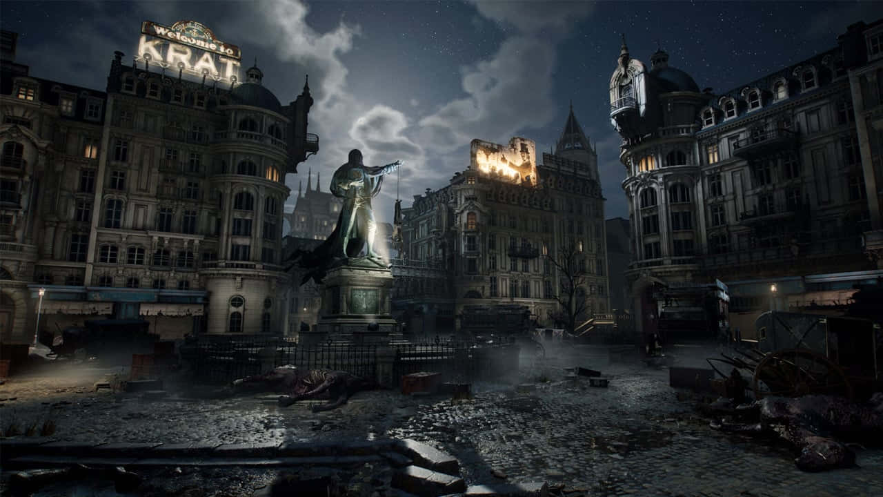 1280x720 Download Liesof P Dark Victorian Cityscape Wallpaper