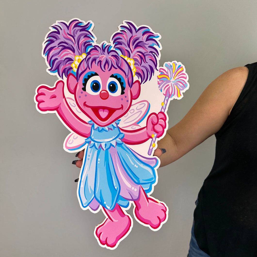 1060x1060 Foam Board Abby Cadabby Party Prop Street Character Cutout