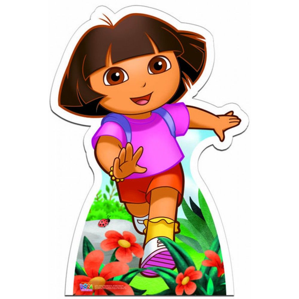 1000x1000 Dora the Explorer' Adventure Cartoon Character