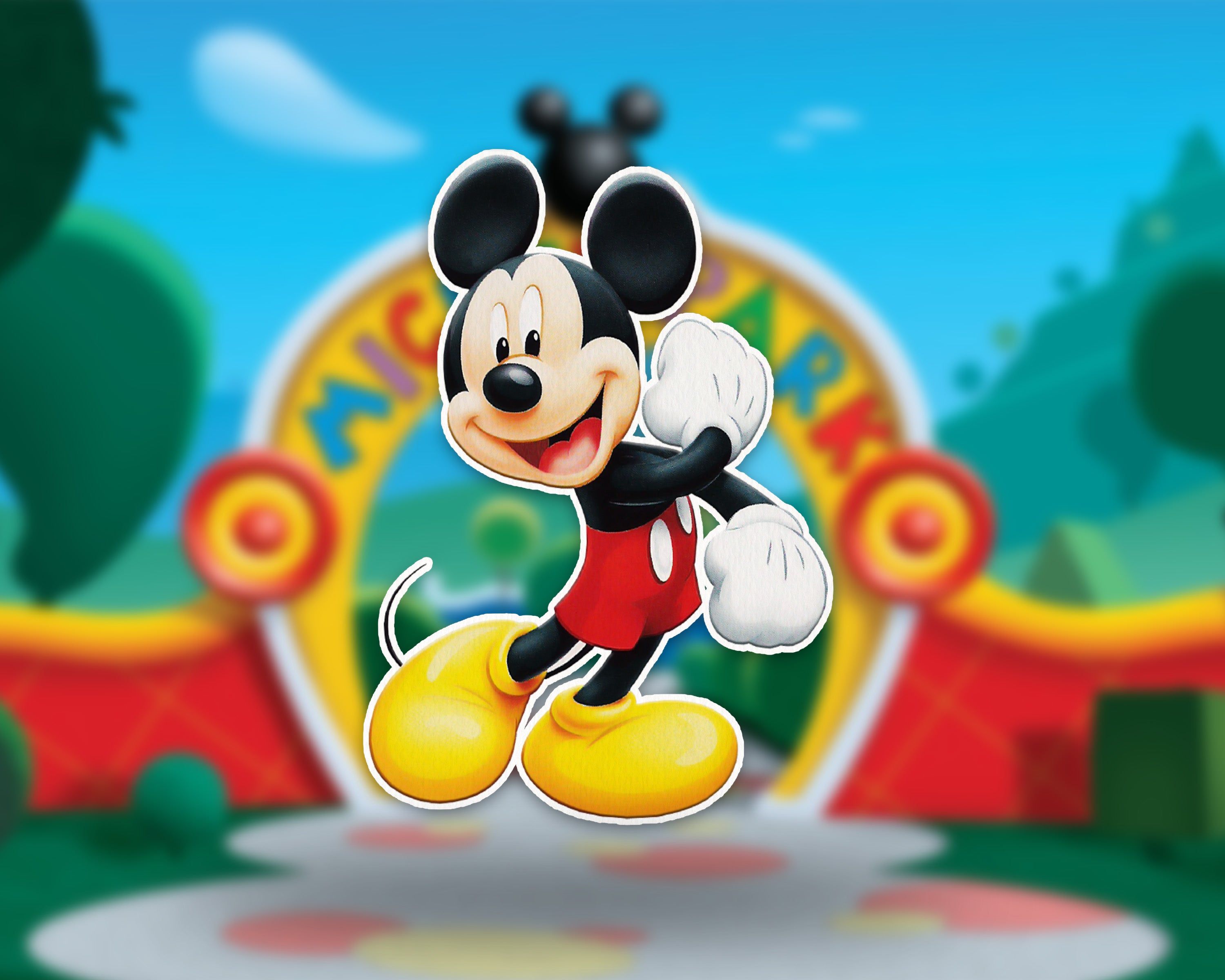3000x2400 Mickey Mouse Funny Reaction Cutout. Birthday Party Supplies India