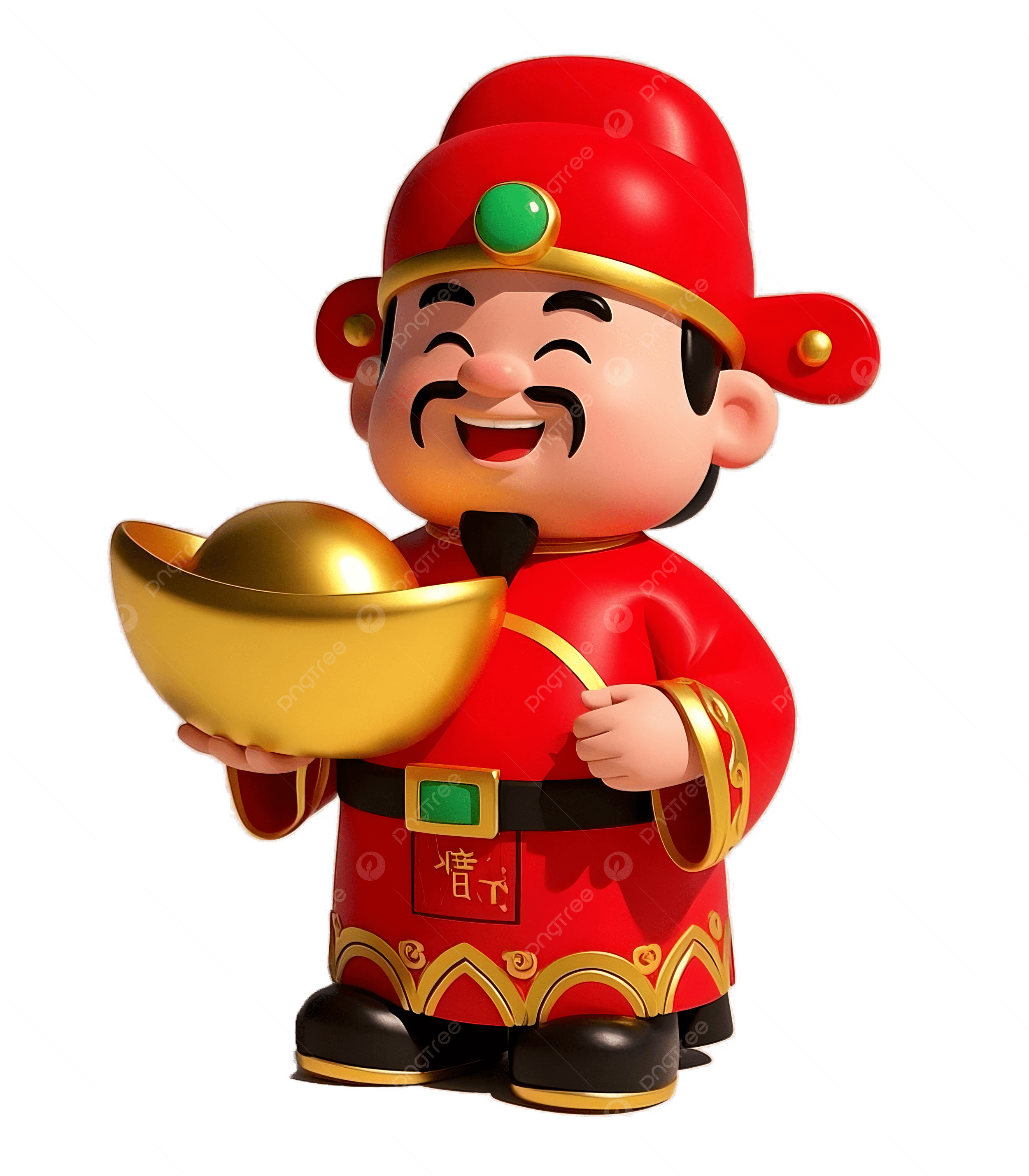 2500x2856 Cartoon 3D Cute Smiling God Of Wealth Gold Ingot Lunar New Year Character Cutout, Cute Clipart, Cartoon Clipart, Gold Clipart PNG Transparent Image and Clipart for Free Download