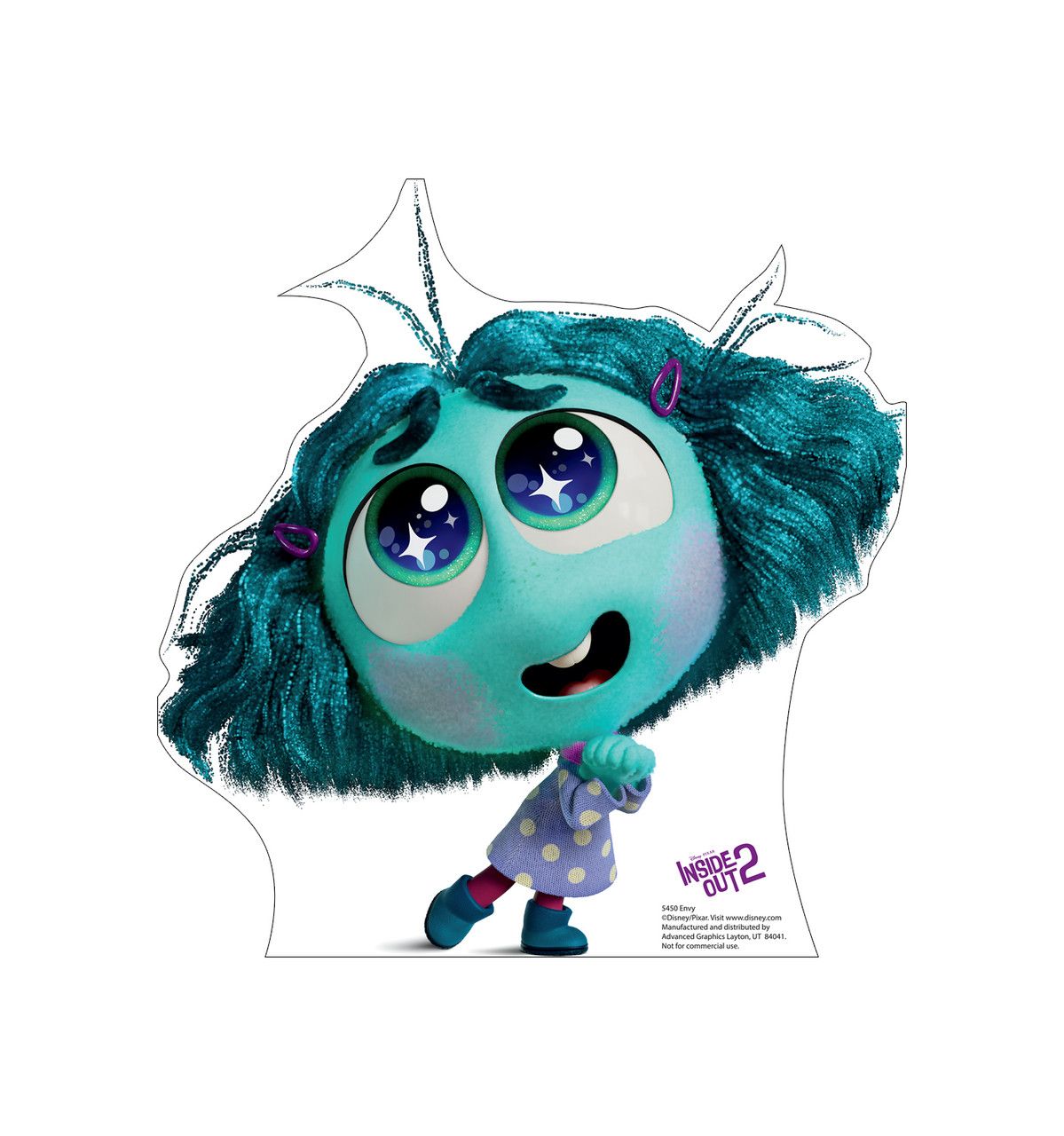 1199x1280 Life Size Envy Inside Out 2 Cardboard Cutout