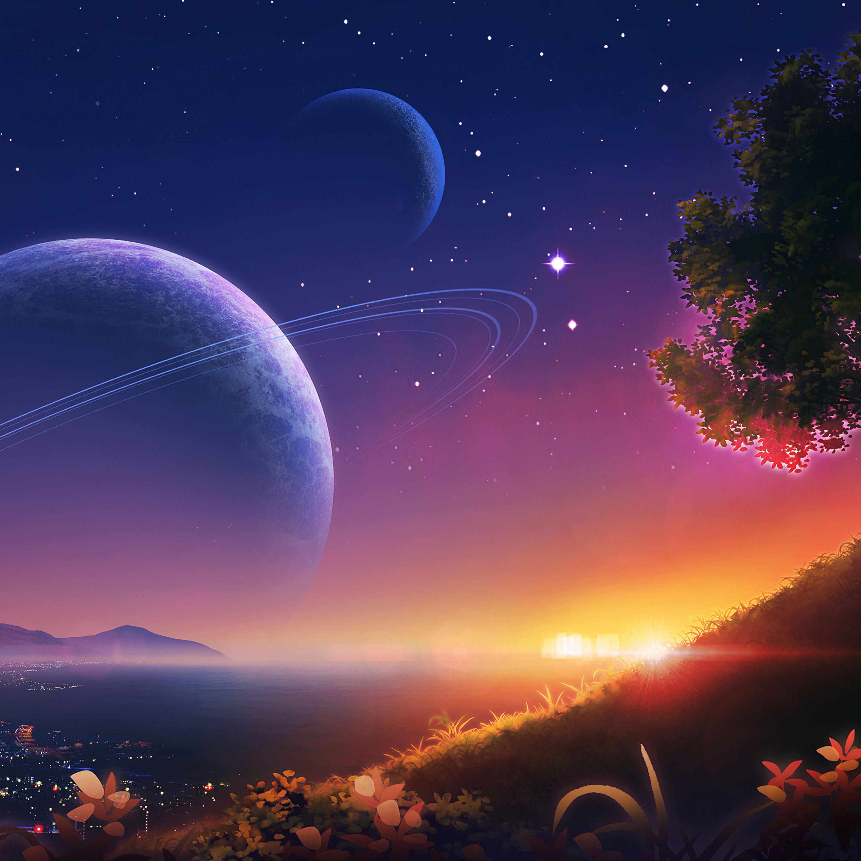 2932x2932 Art Sky Landscape 4k iPad Pro Retina Display , HD 4k Wallpaper , Image, Background, Photos and Picture