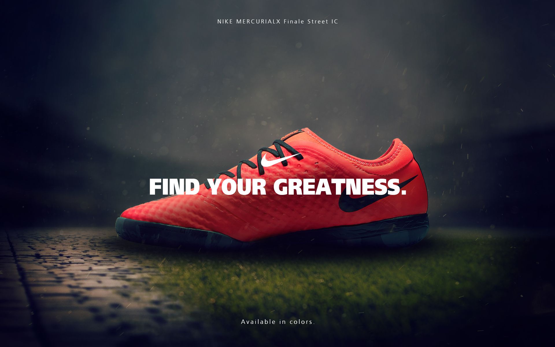 1920x1200 Nike Soccer Shoe Poster Concept (2). Image - Behance