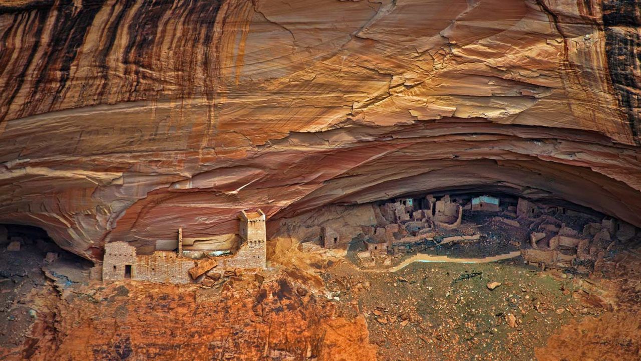 1280x720 Cliff dwelling at Canyon De Chelly National Monument in Arizona Gallery · Peapix
