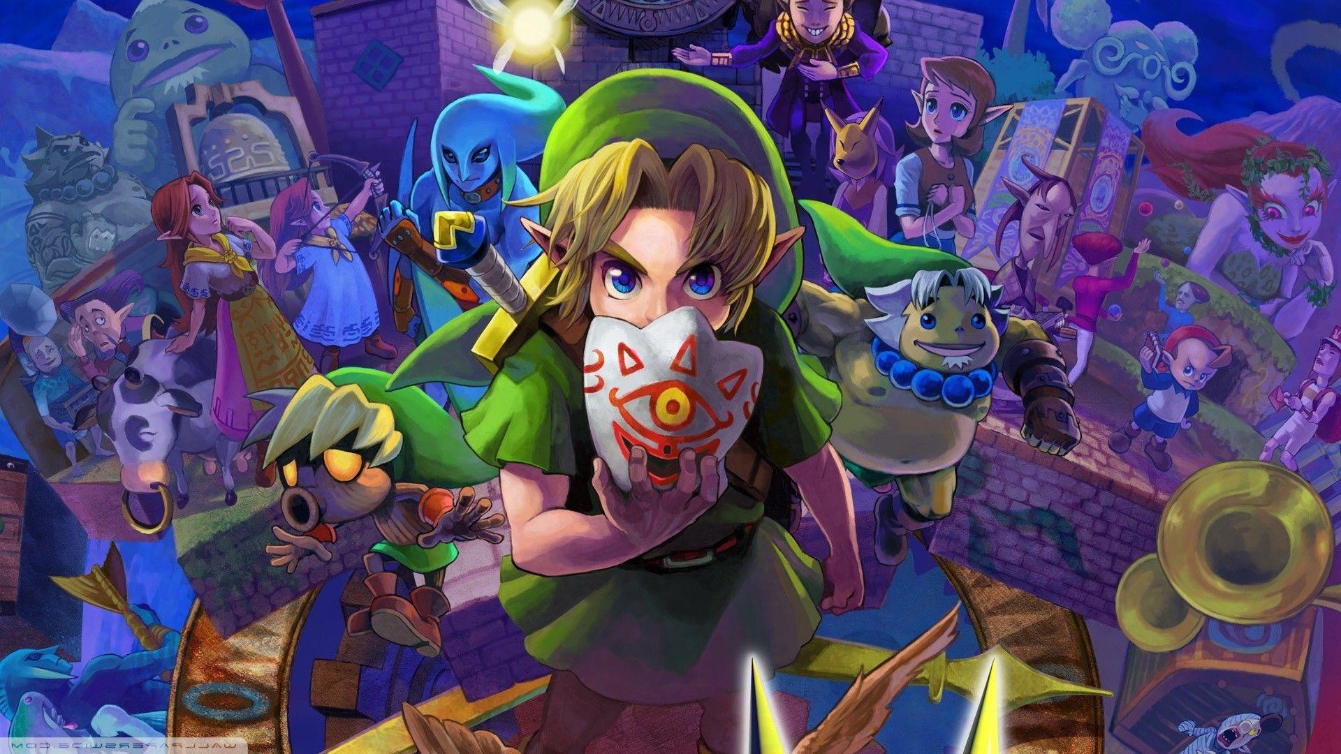 The Legend of Zelda: Majora's Mask - Wallpaper and Scan Gallery
