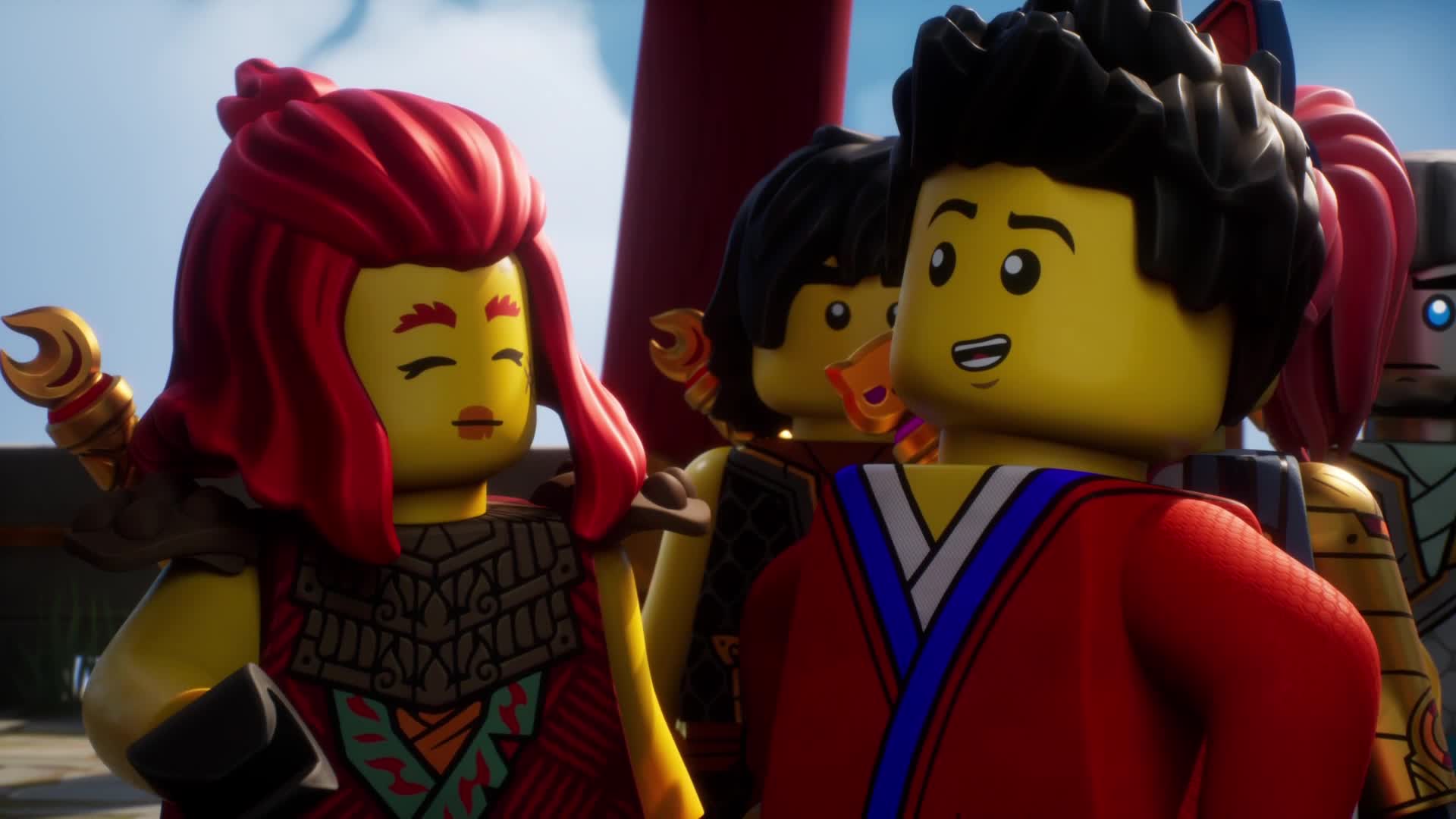 1920x1080 Enter the City of Temples to the Tournament of Sources. LEGO NINJAGO® Dragons Rising