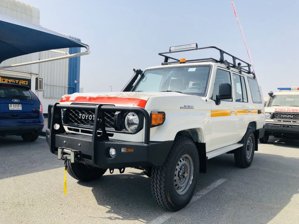 1024x768 Toyota Land Cruiser 76 Mining Spec