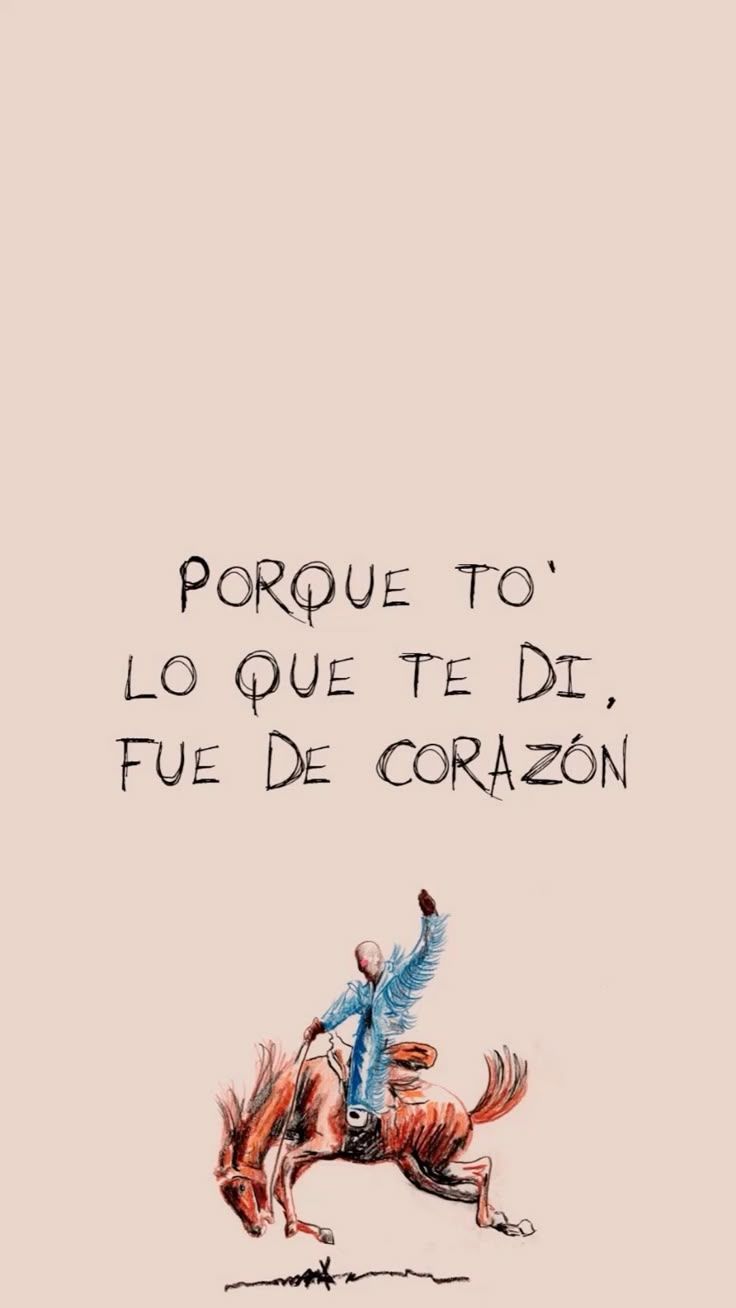 736x1308 Wallpaper 'Nadie sabe lo que va a pasar mañana'