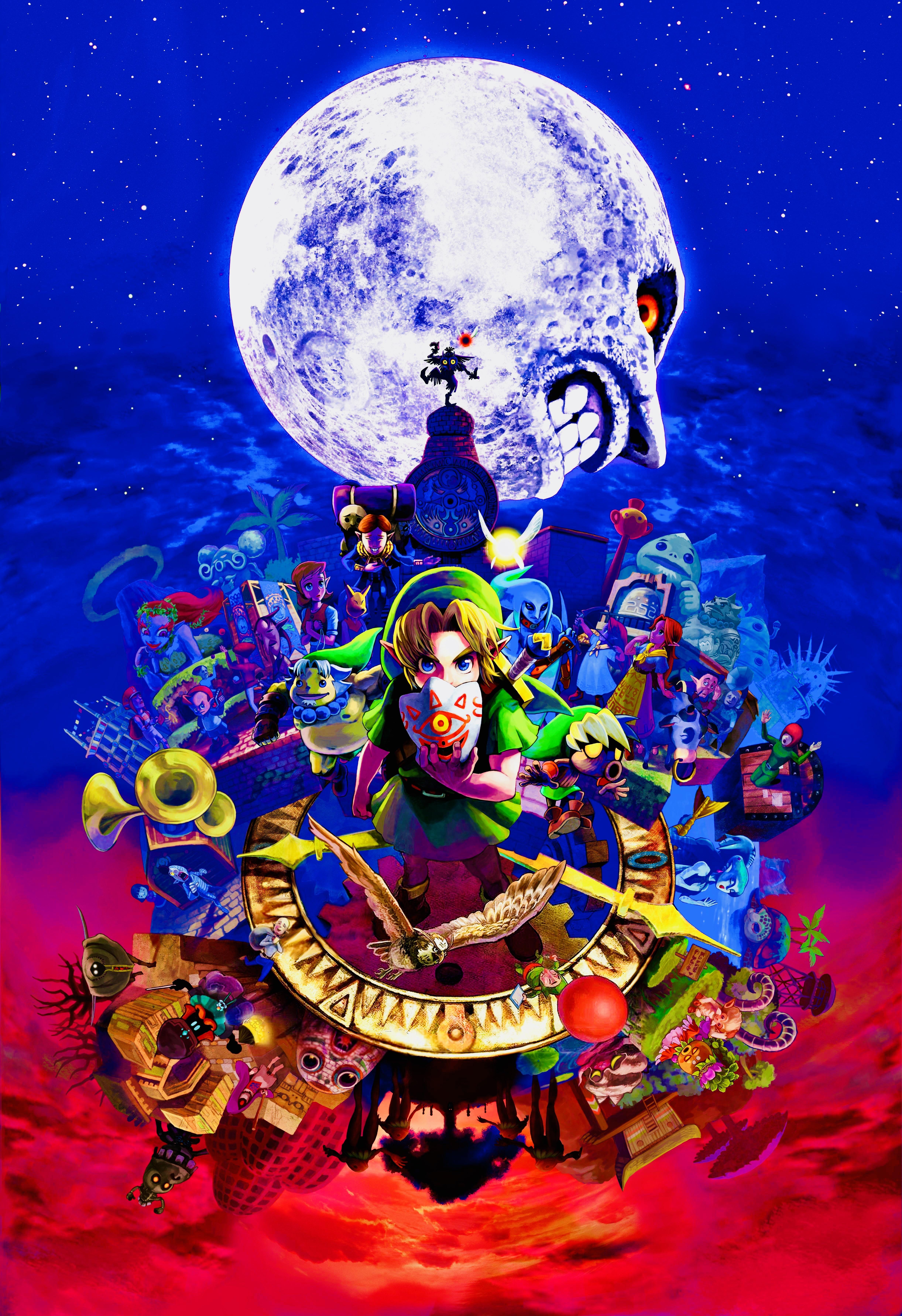 The Legend Of Zelda Majora S Mask Wallpapers Top Free The Legend Of Zelda Majora S Mask Backgrounds Wallpaperaccess