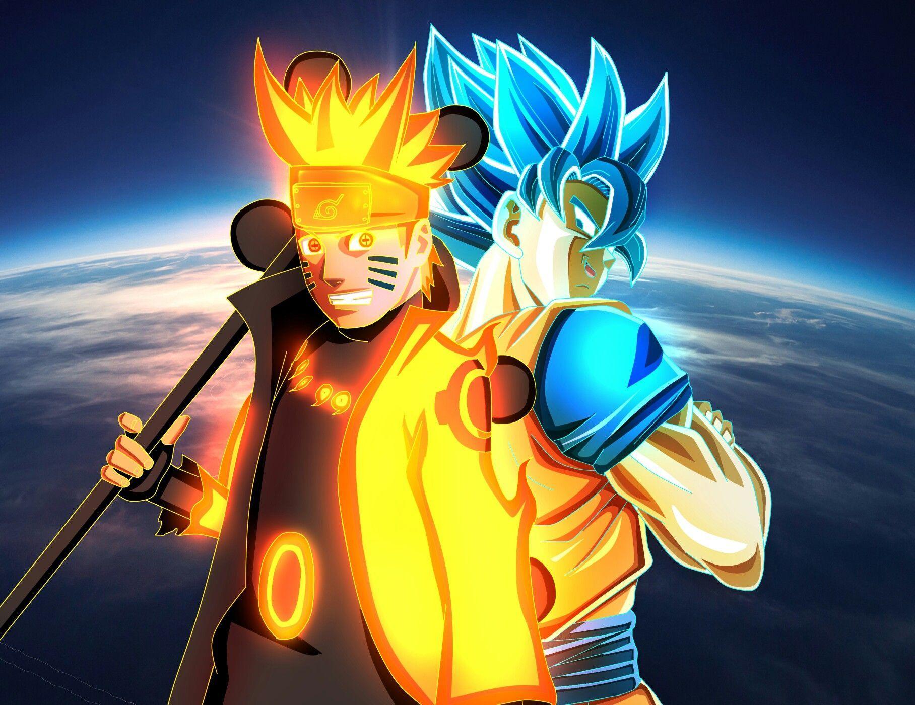 Naruto and Goku Wallpapers - Top Free Naruto and Goku Backgrounds