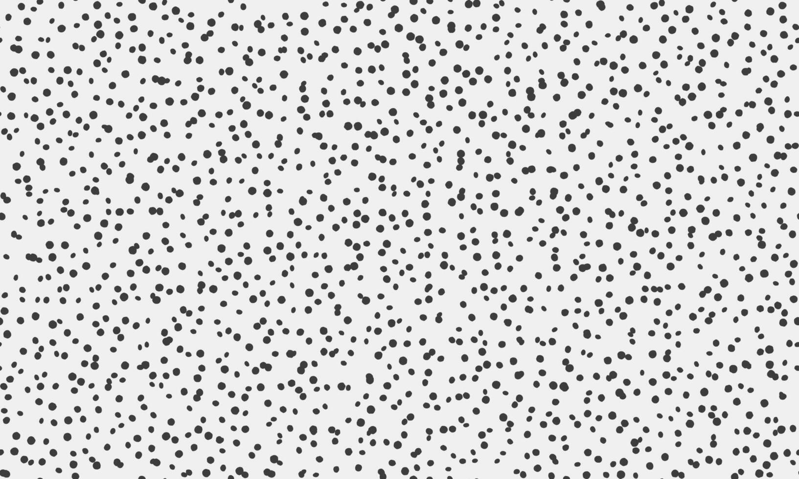 1633x980 Abstract grayscale polka dot pattern. Dense, organic distribution of small dark circles on a light background. Ideal for website background, textiles, or playful designs