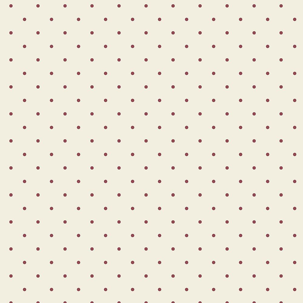 1000x1000 Norwall Elements, Red Cupcake Dot Wallpaper