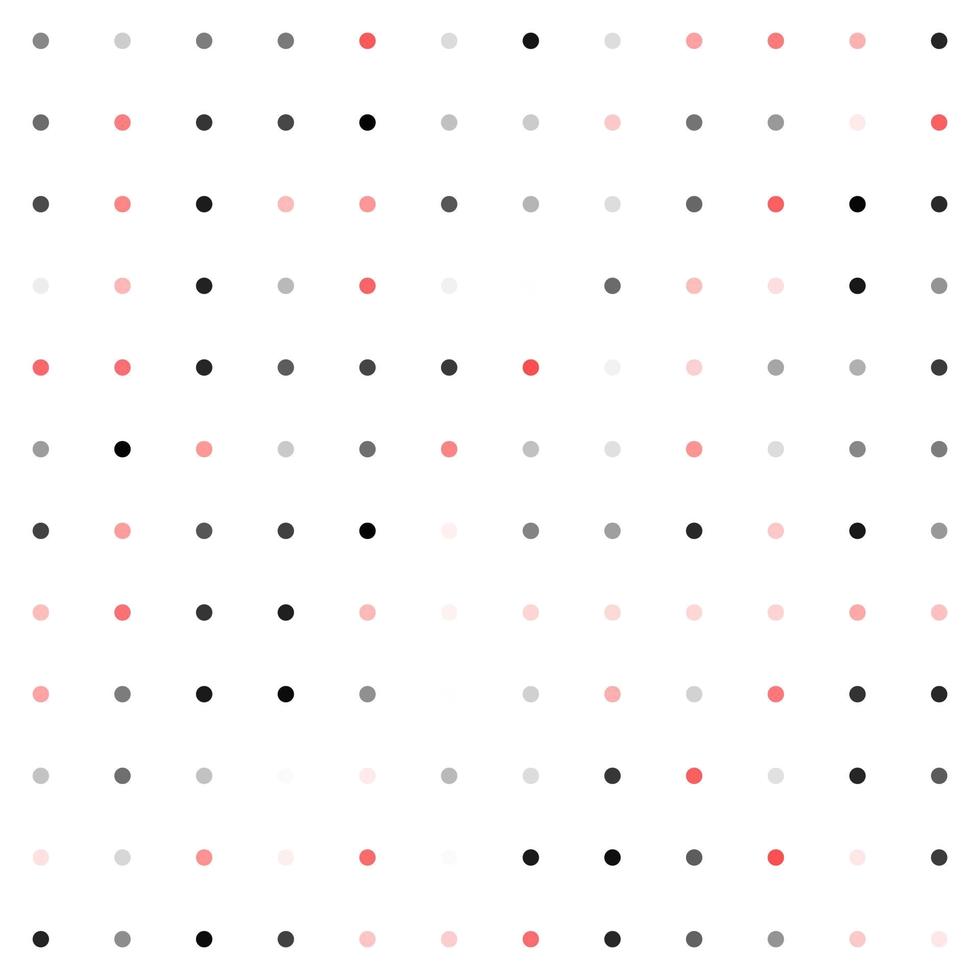 980x980 Polka dot wallpaper. Red, black and gray dots seamless pattern on white background. Endless print. Geometric vector pattern for cute design. Halftone spotted background. Vector repeating texture