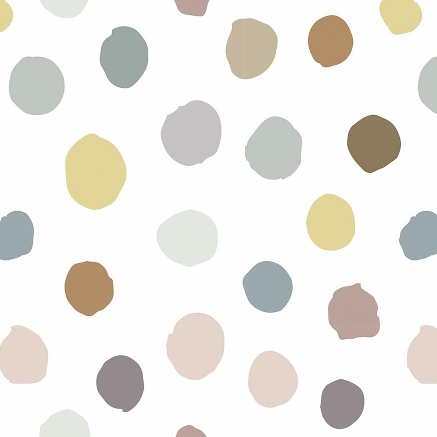 1800x1800 Wallink Nursery Wallpaper Peel and Stick Polka Dot Wallpaper 17.5x240 Self Adhesive Colorful Dot Kids Peel and Stick Wall Paper Renter Friendly Contact Paper for Walls Decor Nursery Room Living Room
