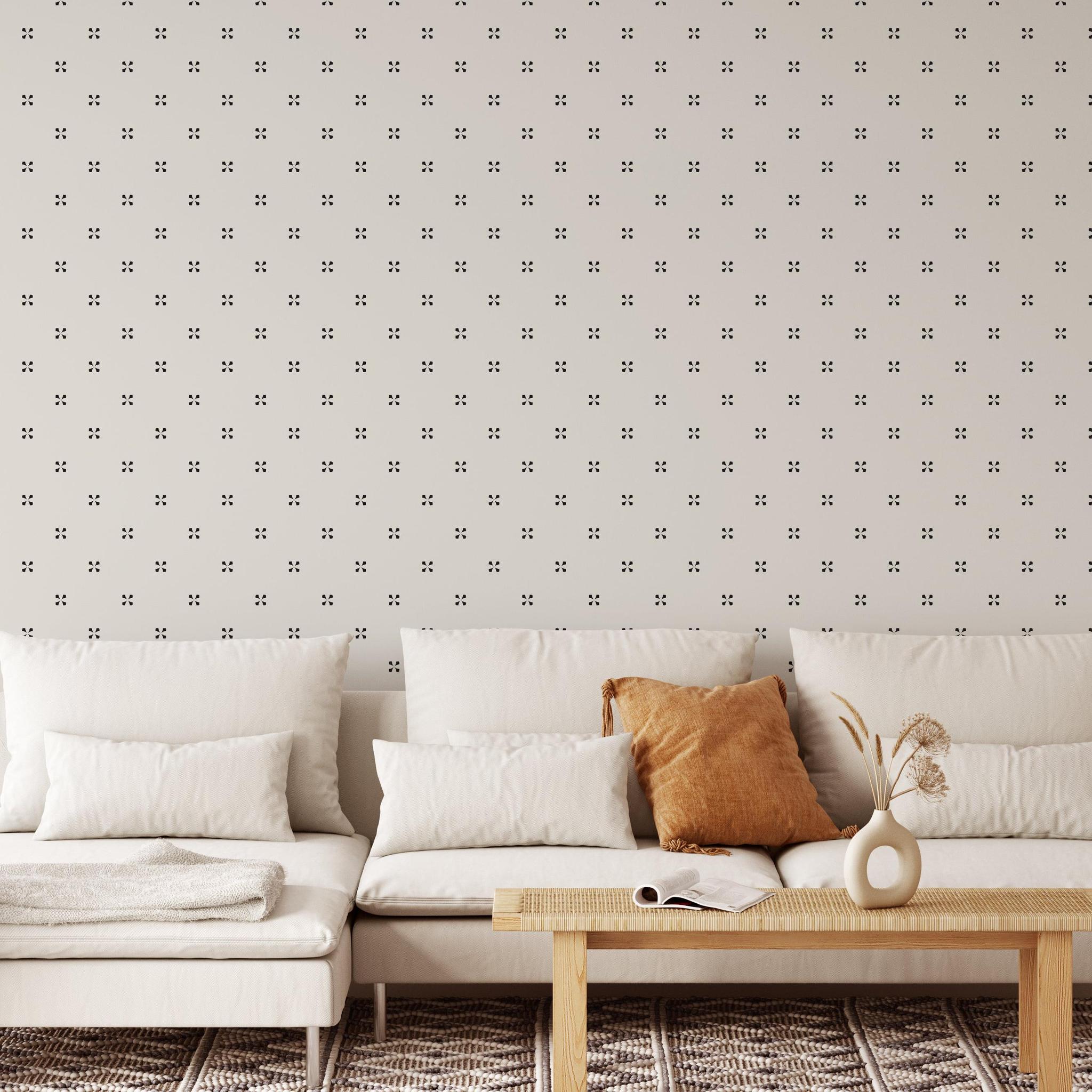 2048x2048 It's the Little Things Geometric Peel and Stick Wallpaper