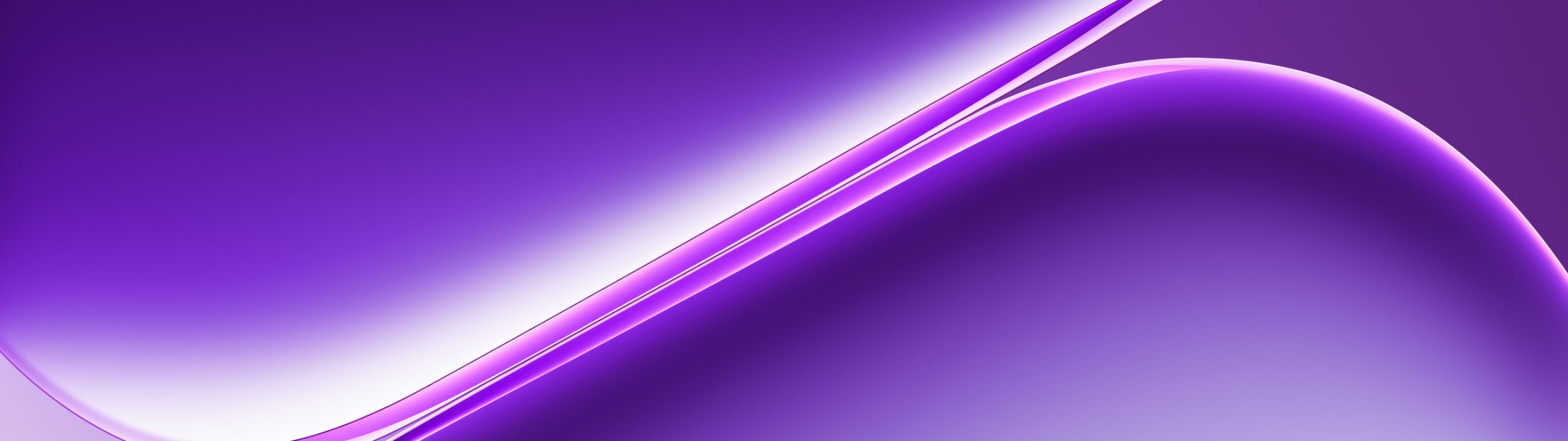 3840x1080 Purple abstract Wallpaper 4K, Gradient background