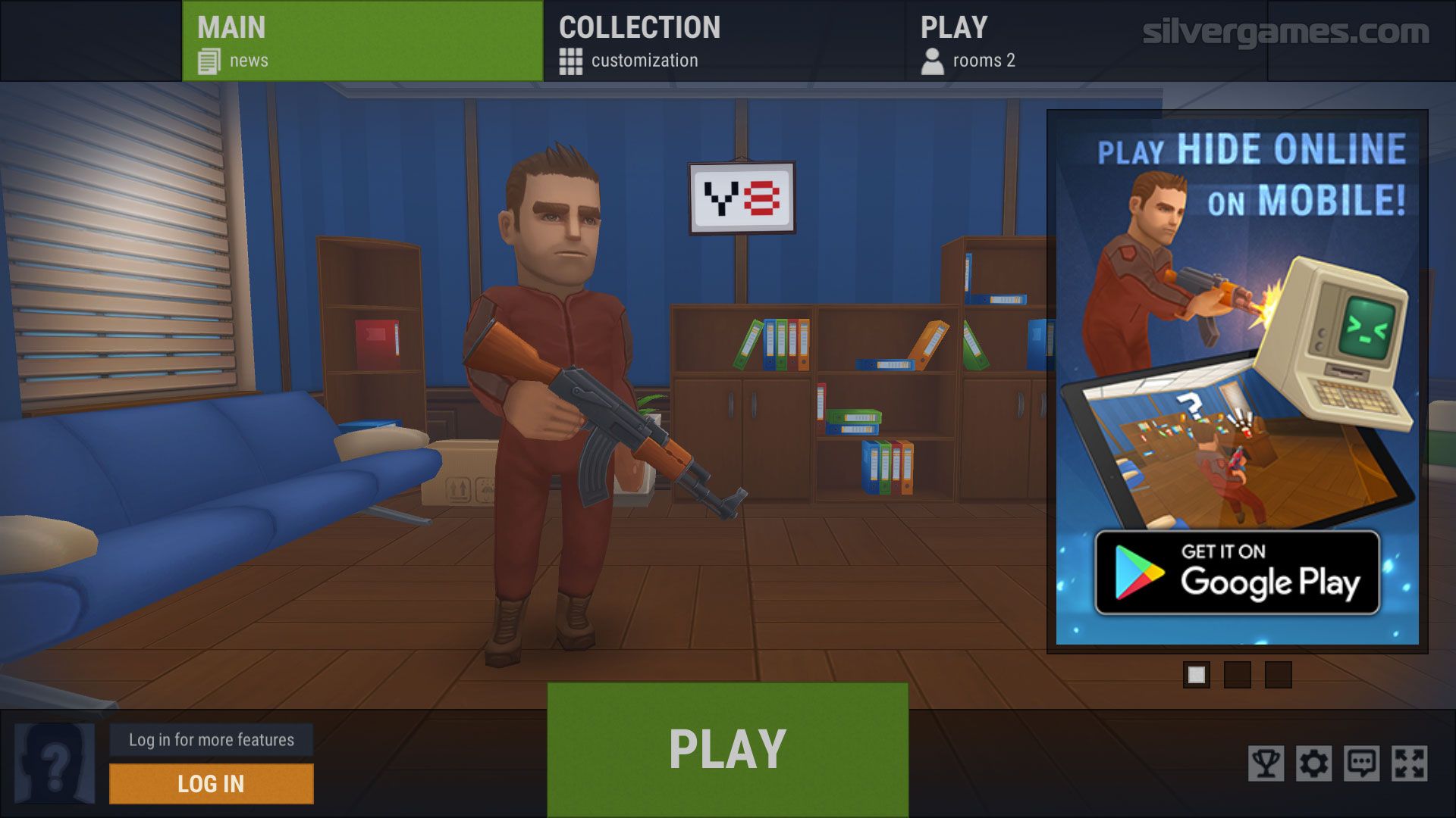 1920x1080 Hide Online Online on SilverGames