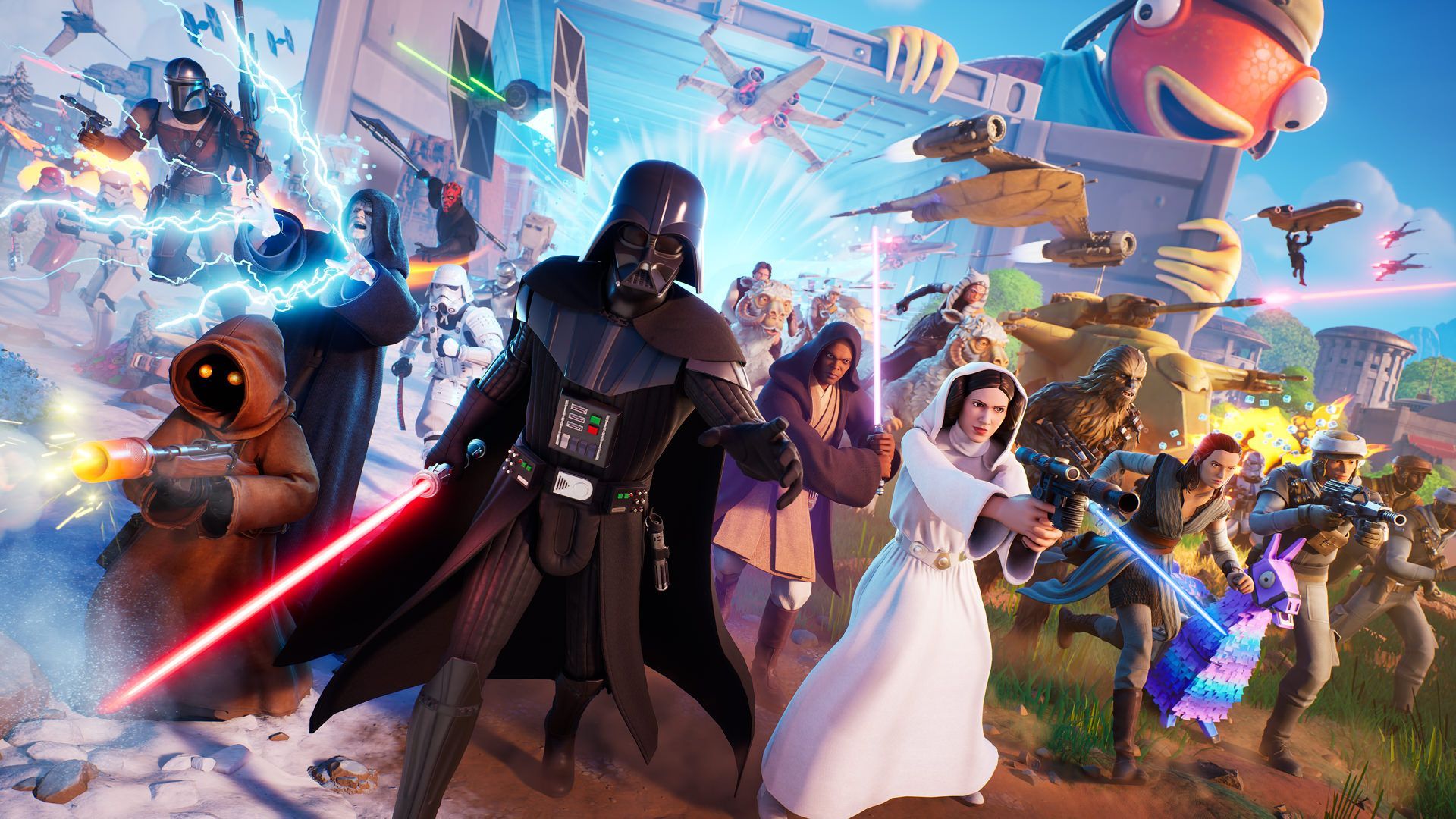 1920x1080 A Galaxy of New Star Wars Games are Coming to Fortnite