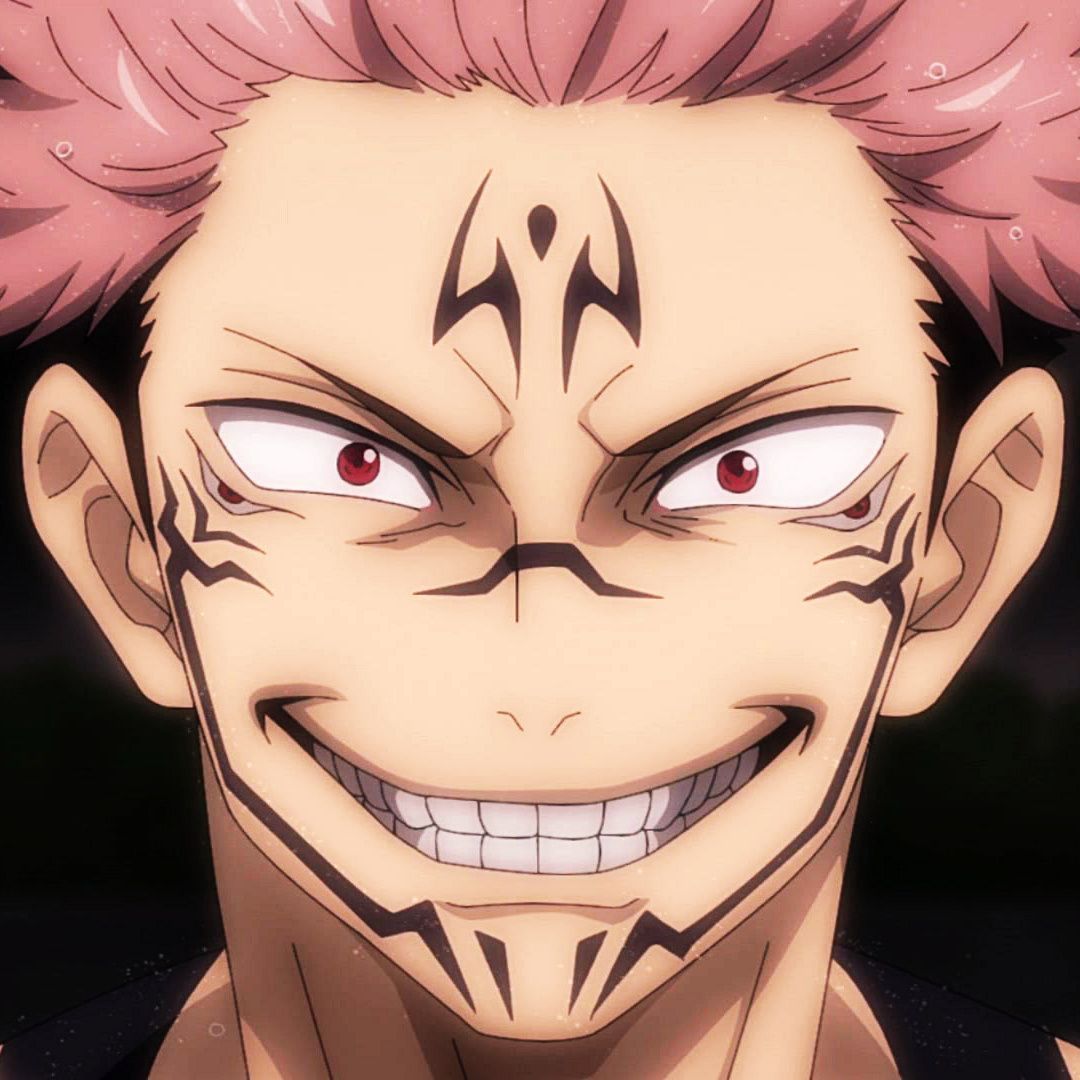 1080x1080 Sukuna Smile Wallpaper