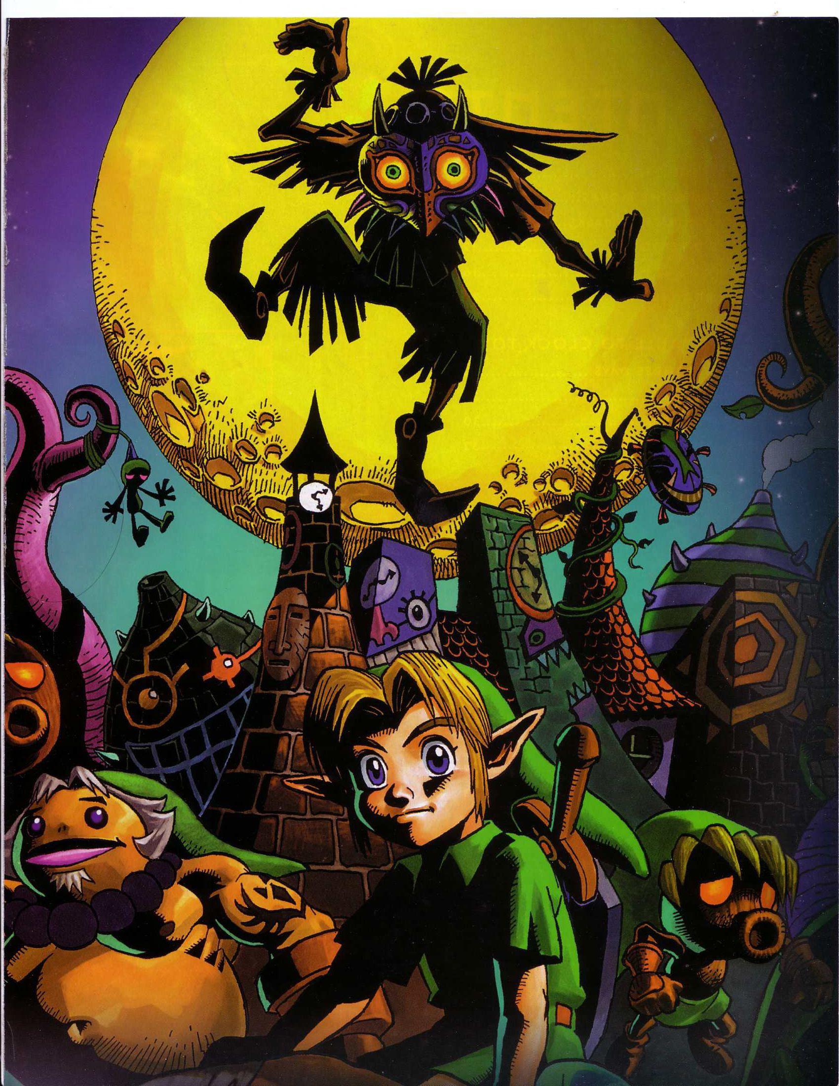 1700x2200 The Legend of Zelda: Majora's Mask and Scan Gallery