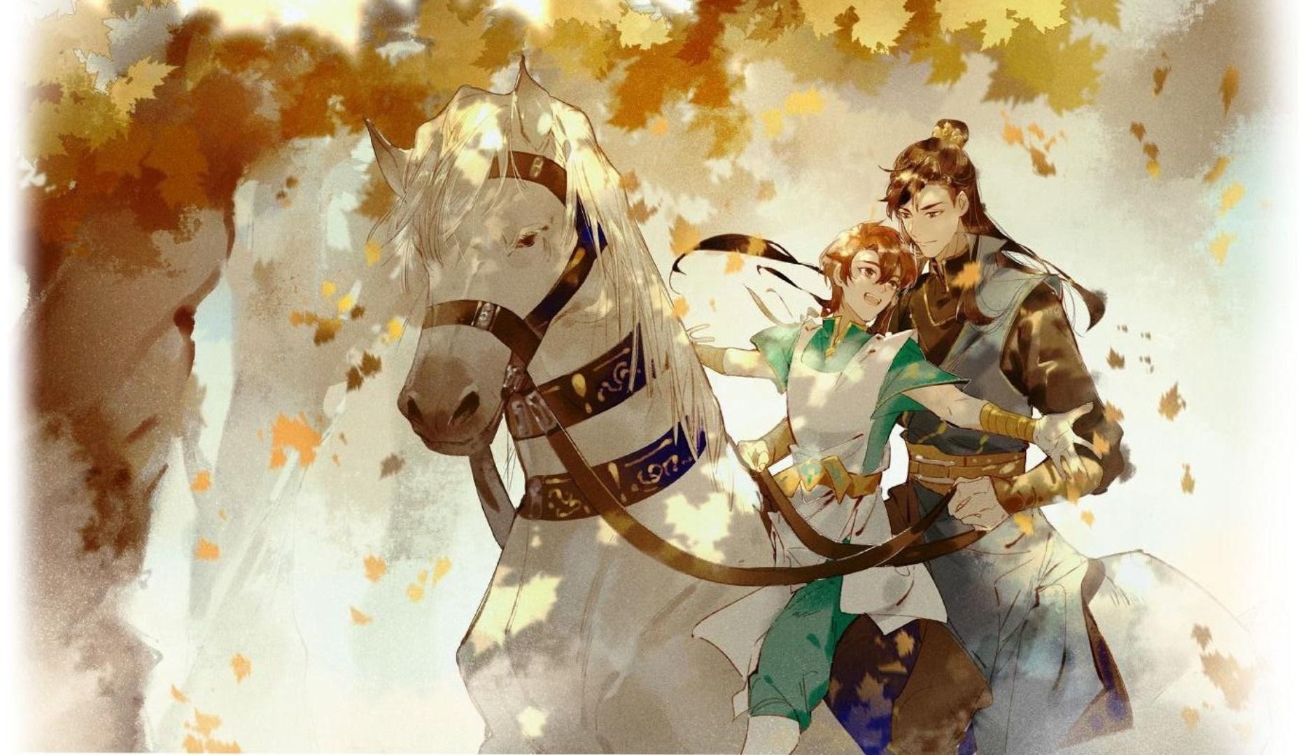 1872x1079 Tianbao Fuyao Lu (Legend of Exorcism) Wallpaper by Wrap233 Anime Image Board