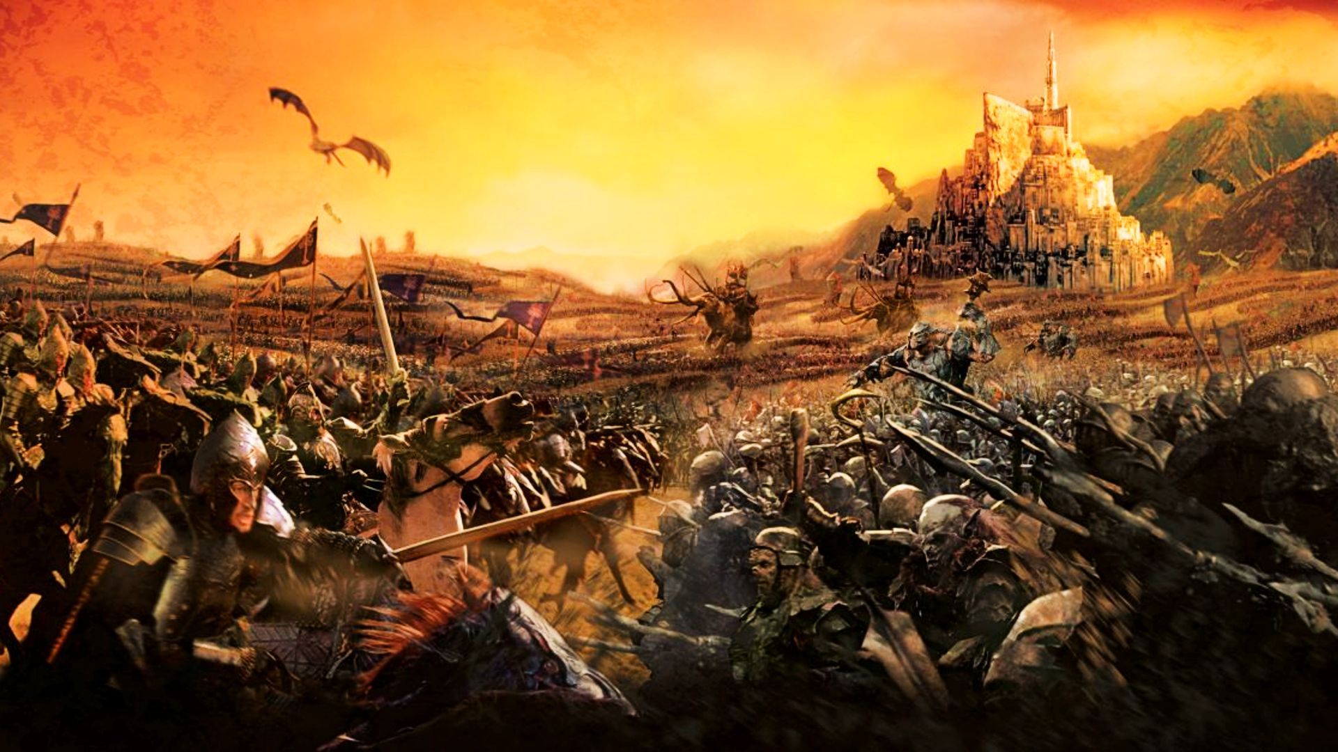 1920x1080 The Lord Of The Rings: The Battle For Middle Earth Wallpaper