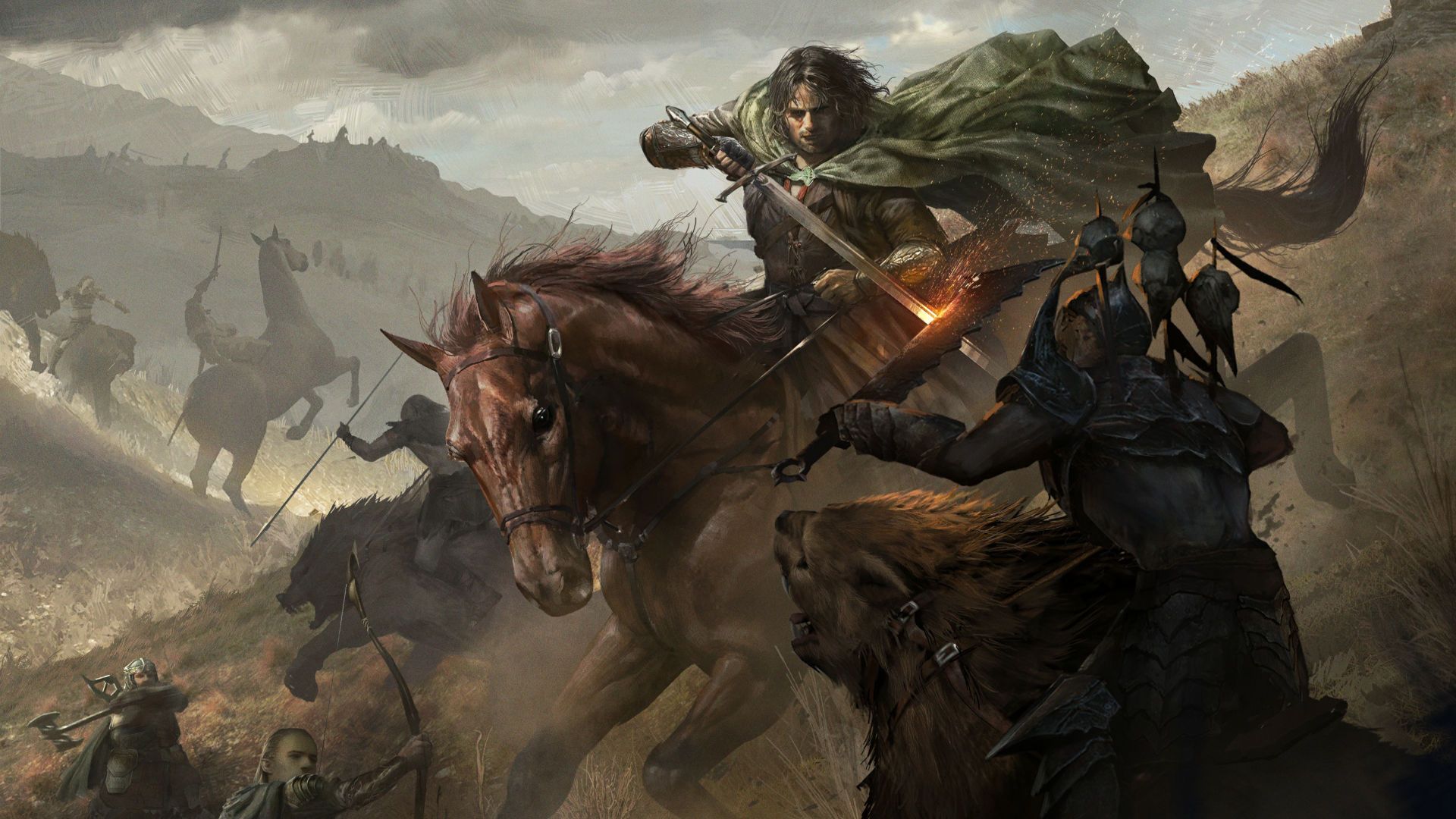 1920x1080 The Lord Of The Rings: Rise To War Wallpaper