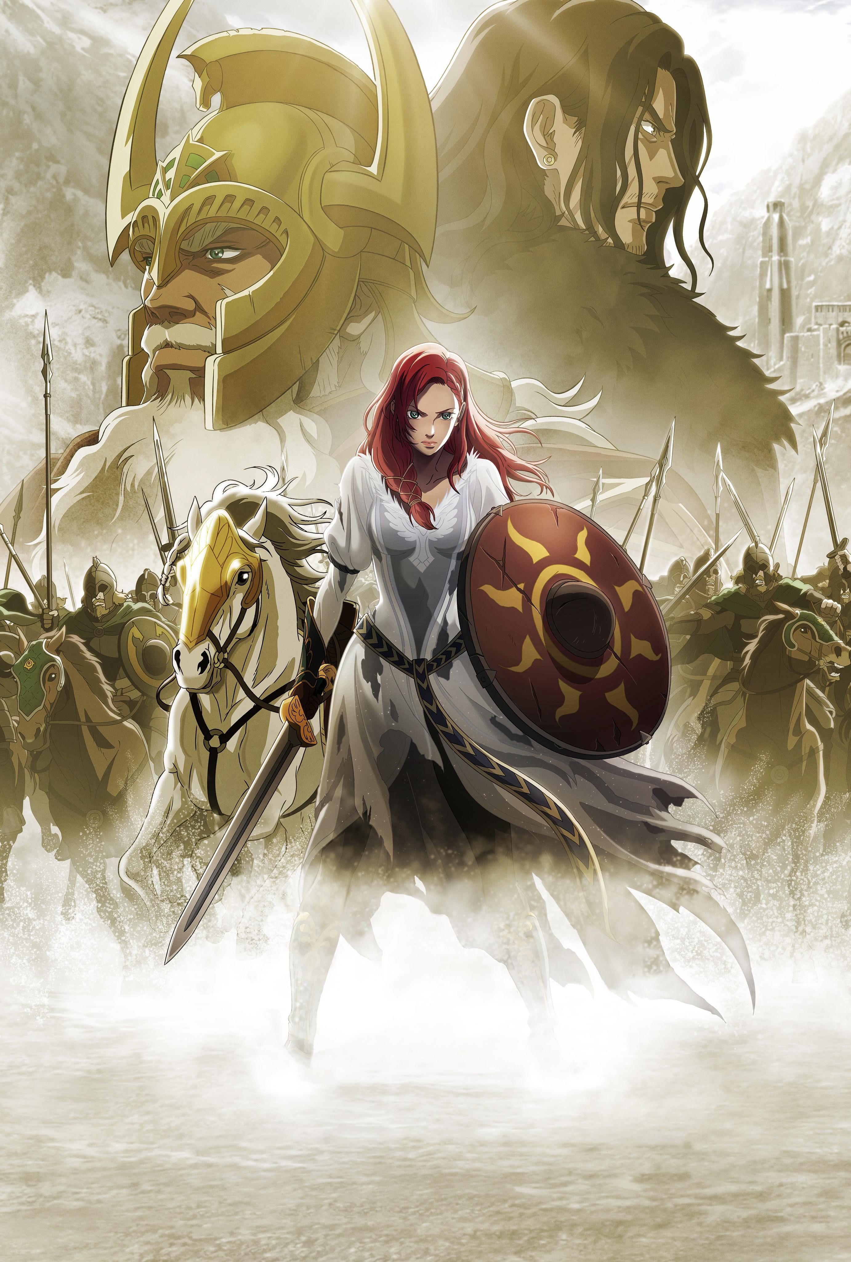 2764x4096 I cleaned new poster Lord of the Rings War of the Rohirrim