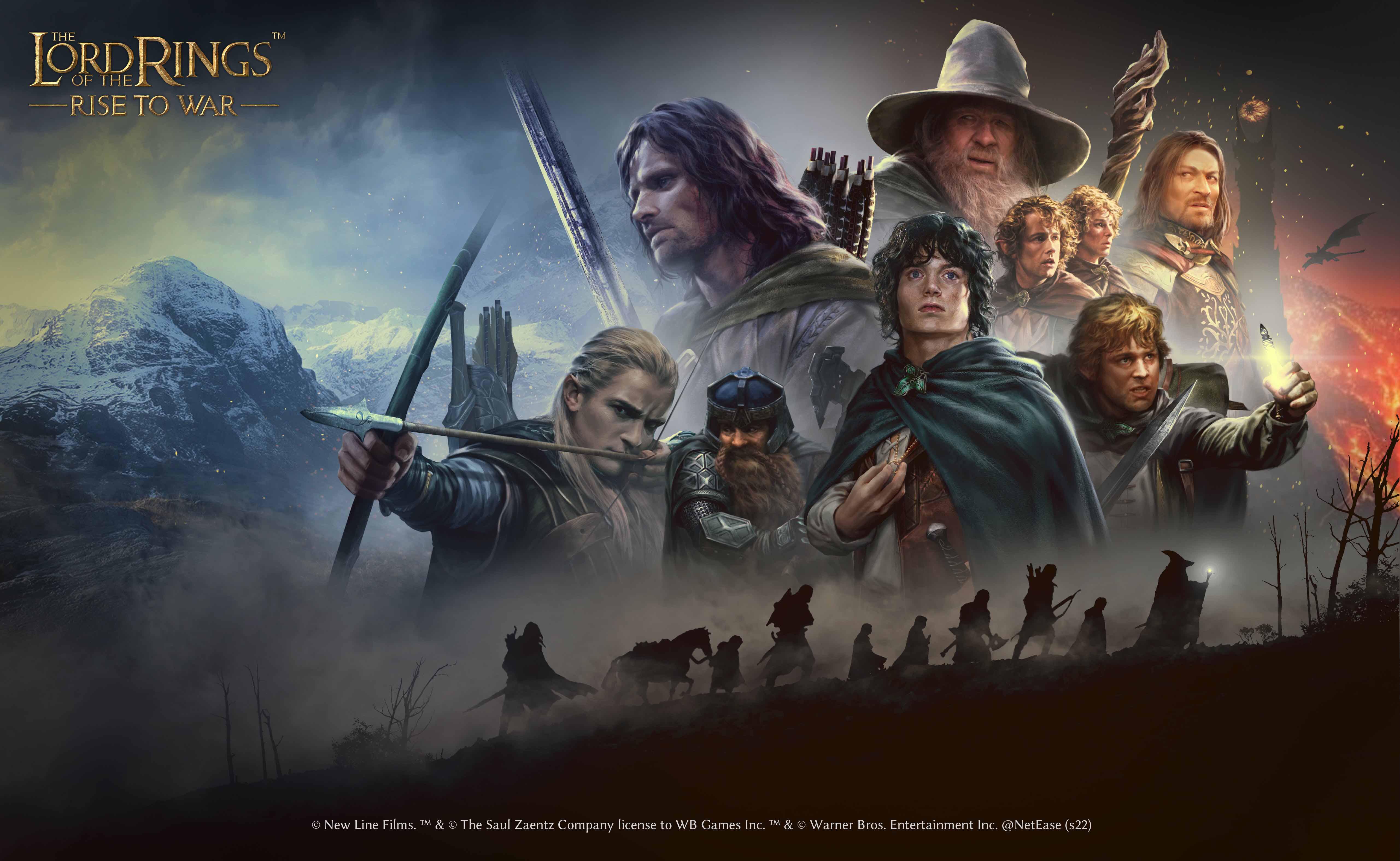 5122x3150 Amazing artwork for LOTR Rise to War