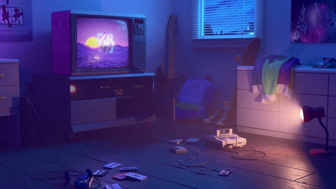 1280x720 80's Boy Room (90's teenager) Projects Artists Community