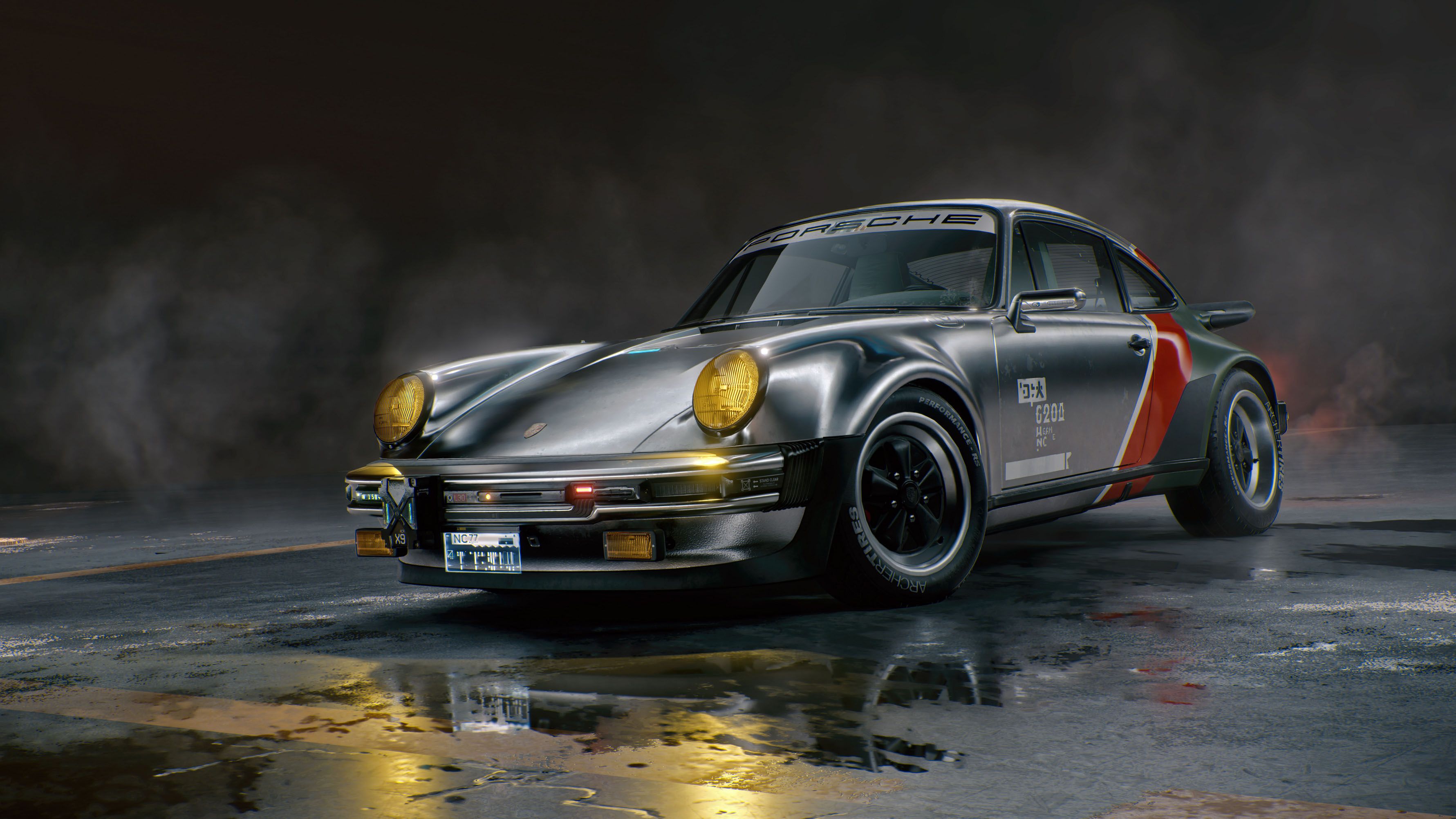 3562x2004 Desktop Porsche 930 Wallpaper Free High Quality Background