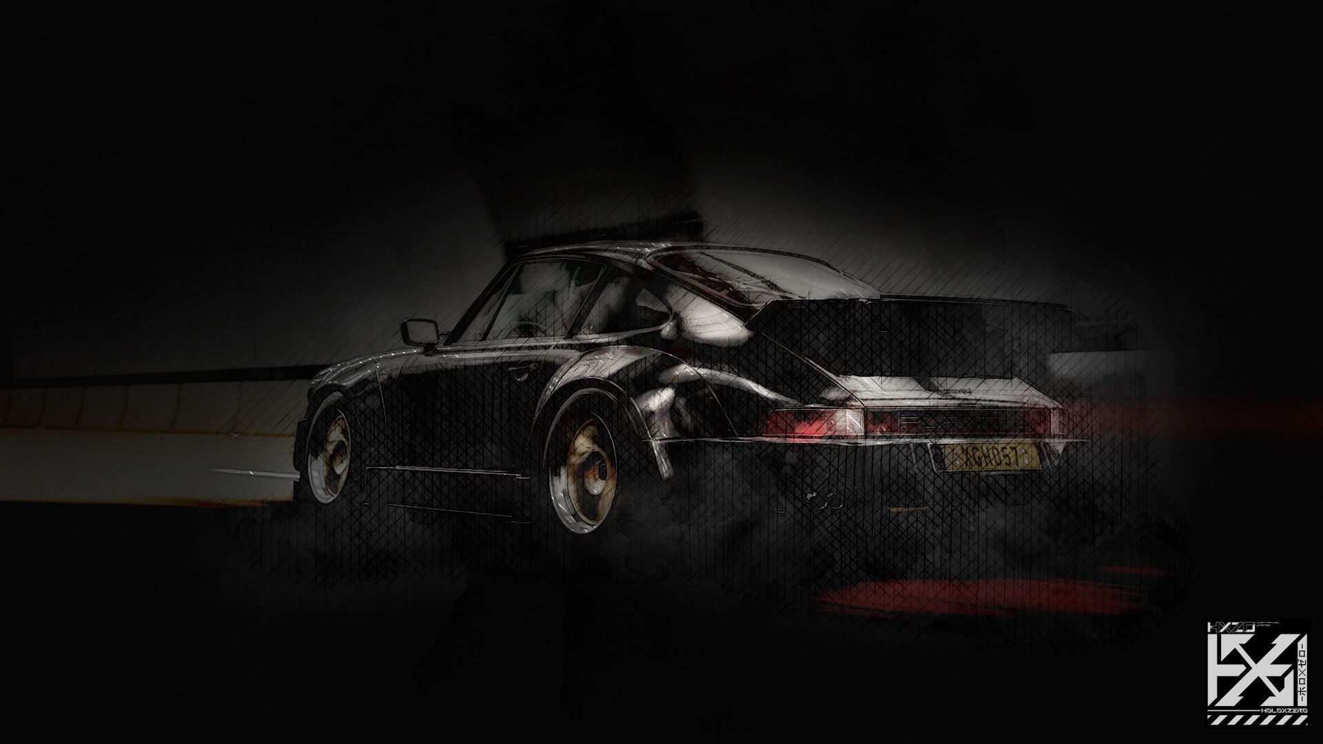 1920x1080 Porsche 930 Blackbird