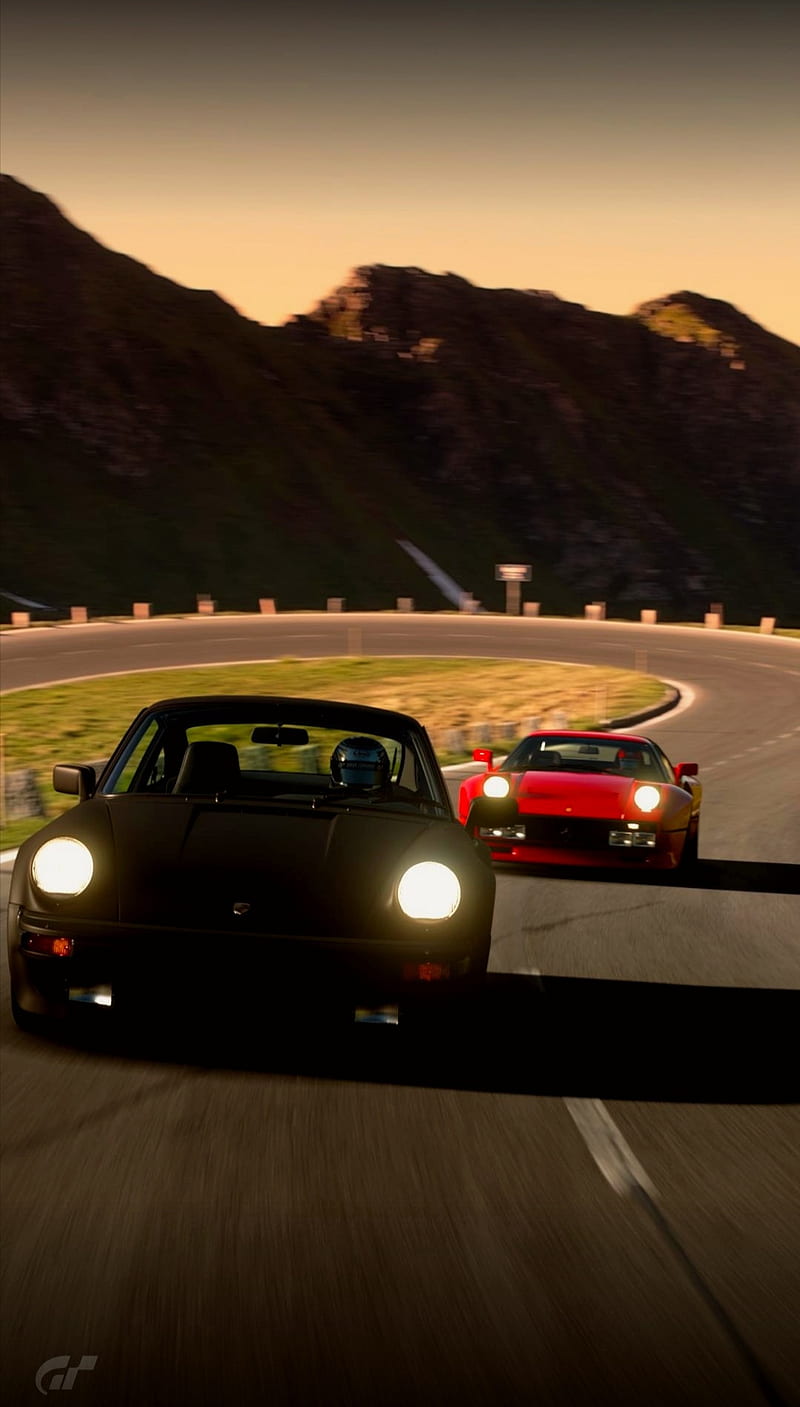 800x1407 Car Rivals, 288gto, carros, cool, fast, ferrari, porsche, sport, HD phone wallpaper