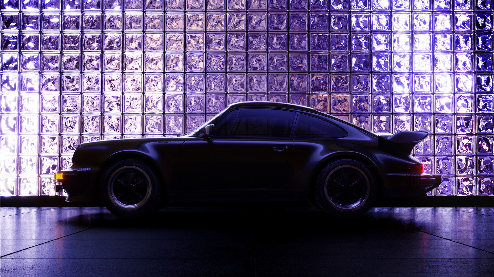 2000x1124 Porsche 911 930 turbo silhouette