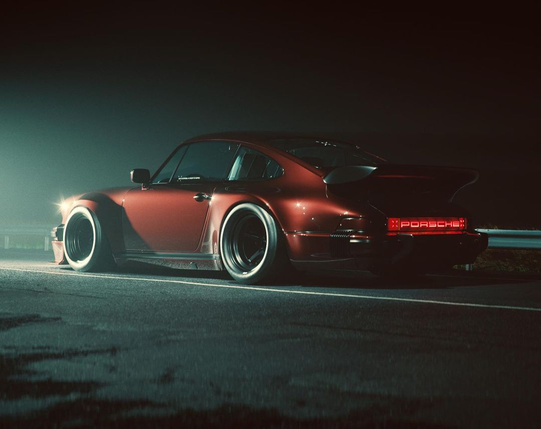 1080x857 Classic Porsche 911 Turbo (930) Restomod Gets CGI Illustrated With IMSA GT Flair