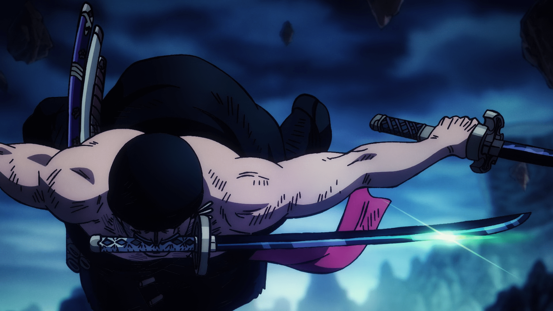1920x1080 Roronoa Zoro HD Wallpaper. Epic One Piece Anime Action Shotx1439