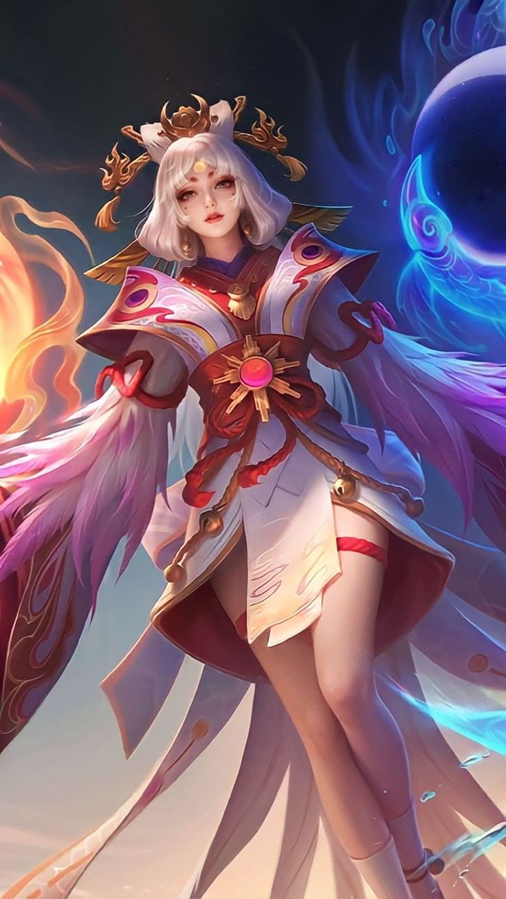 736x1308 Star guardian kaisa wallpaper. Lou yi mobile legends, Lou yi epic skin, Lunox mlbb